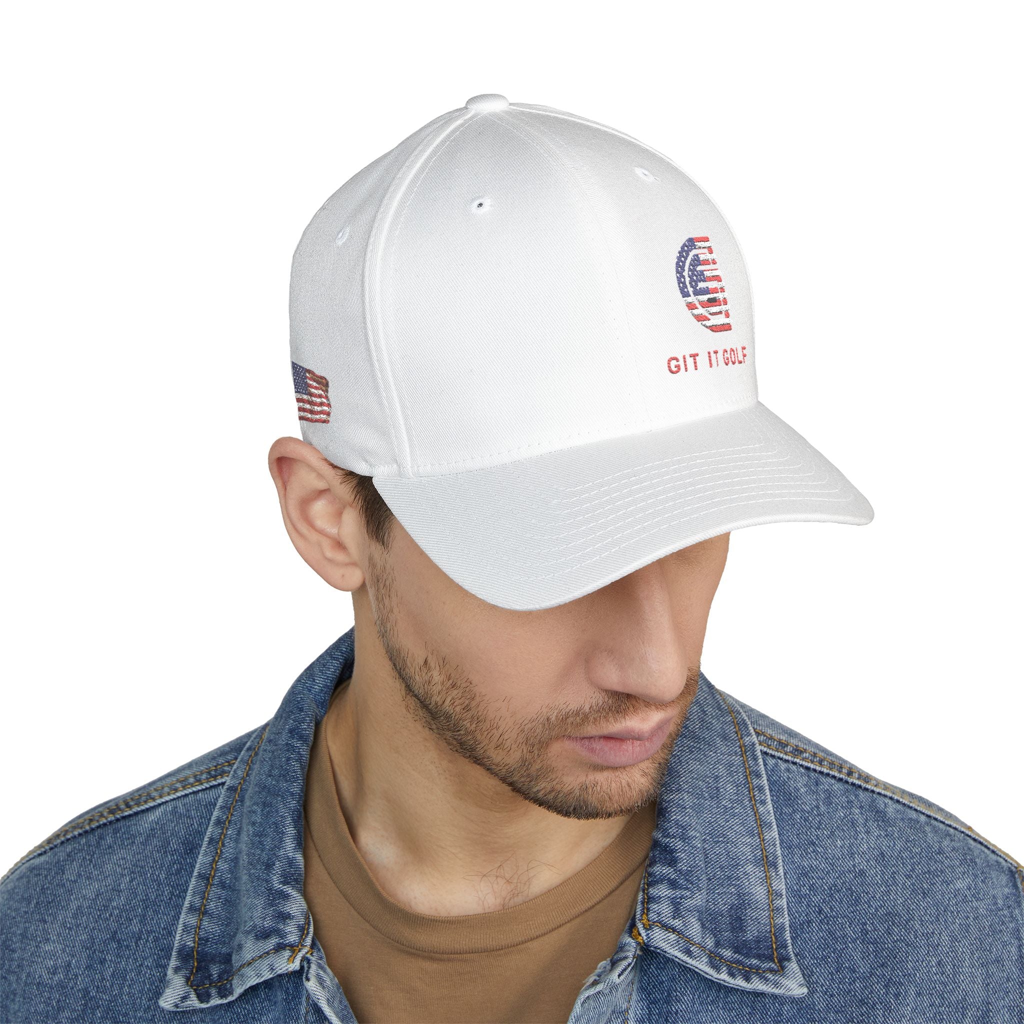 Customized Golf Cap with Embroidery - Perfect for Sports Lovers, Gift for Golfers, Leisure Wear, Embroidered Hat