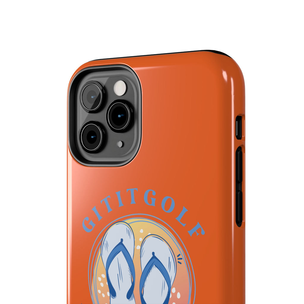 Tough Phone Case — GitItGolf 'Bout That Life Flip-Flop Design