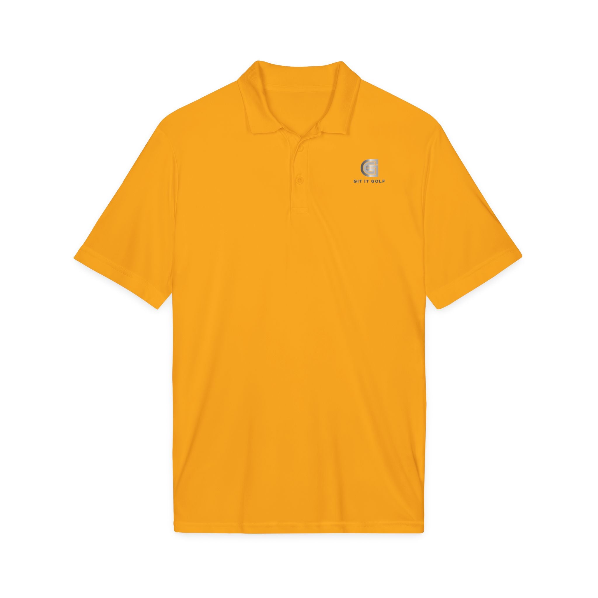DTF Logo Polo — 'G' Crest with "GIT IT GOLF “Text