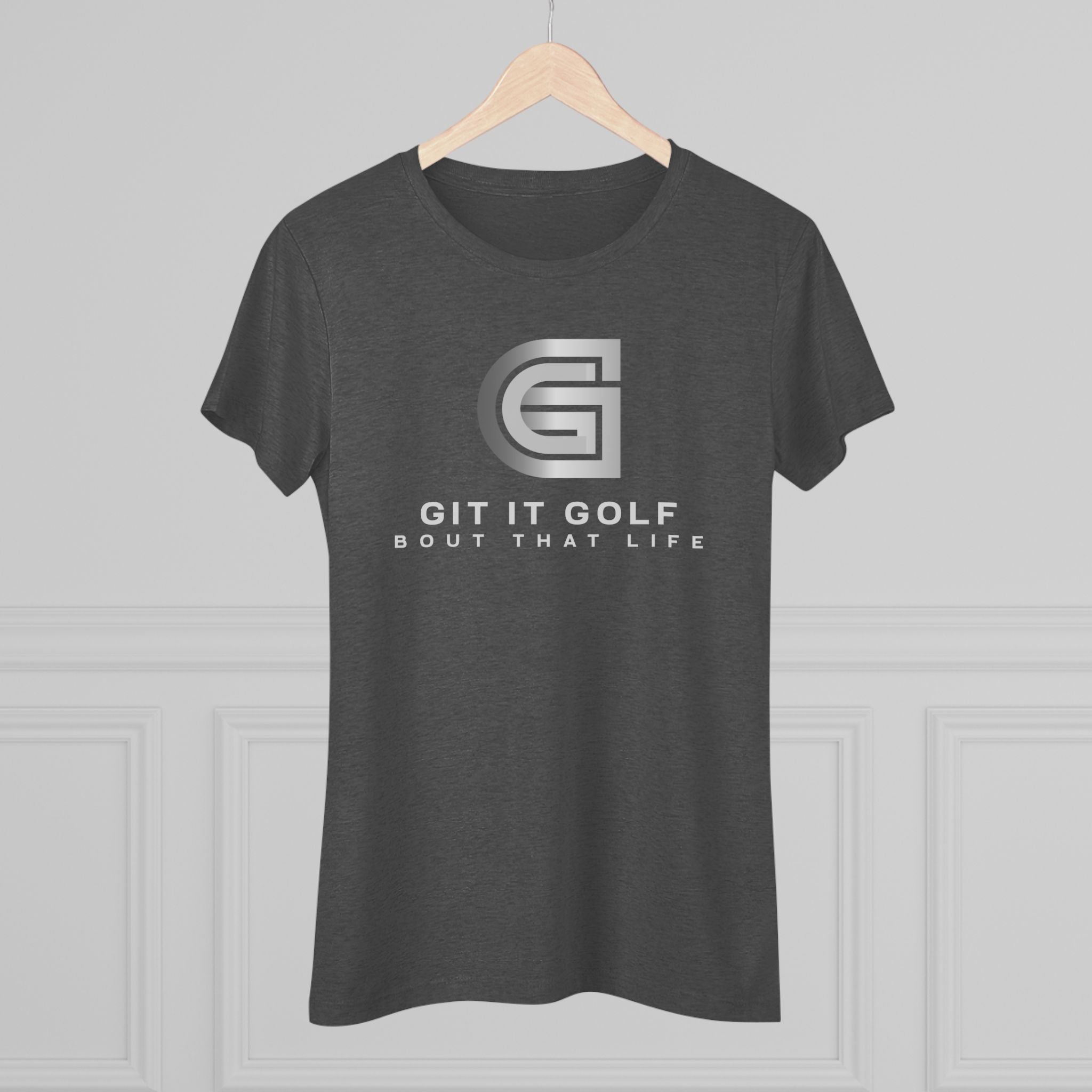 Women's Golf Triblend Tee - Perfect for Golf Lovers, Sports Events, Casual Wear, Gift for Her, Outdoor Activities