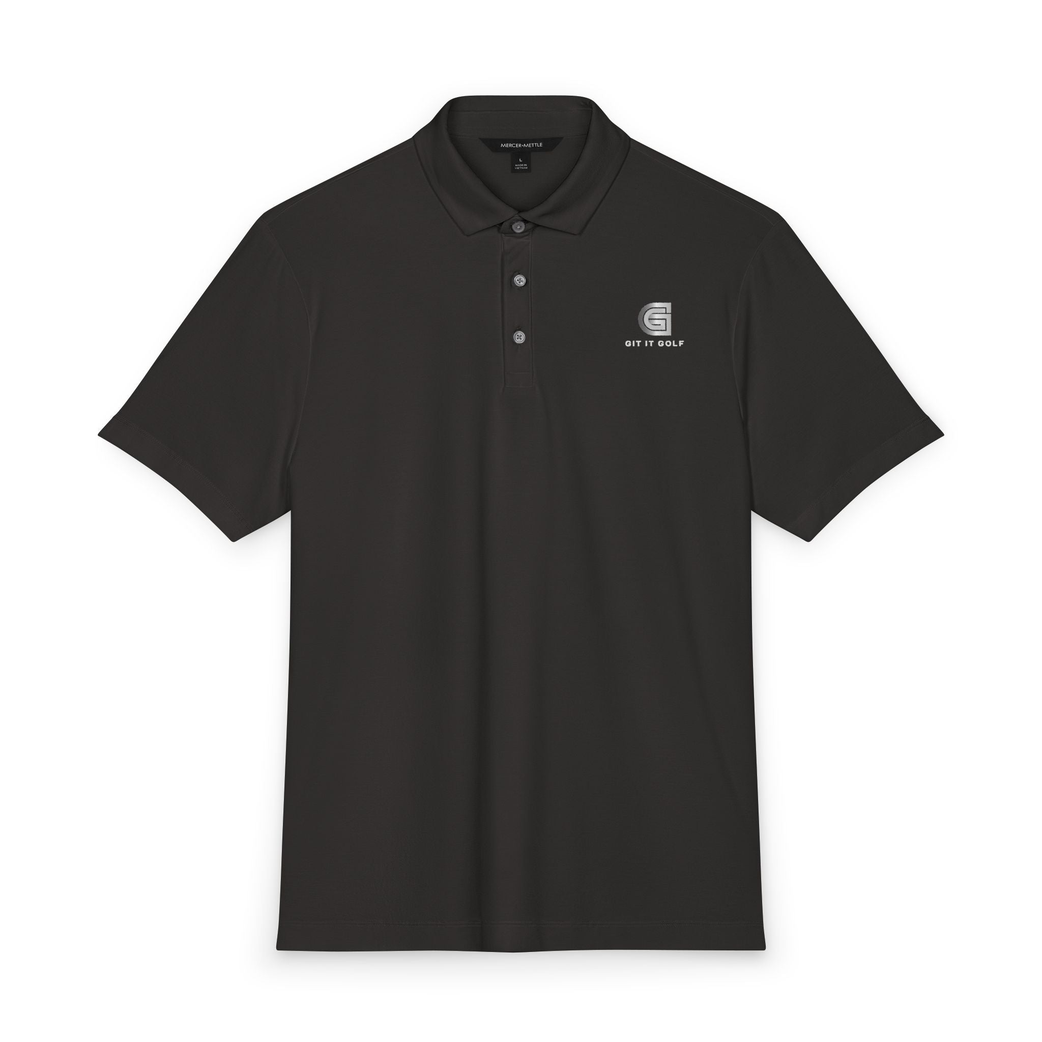 Men's Stretch Jersey Polo — Mercer+Mettle® Classic Performance Polo (Embroidered Chest)