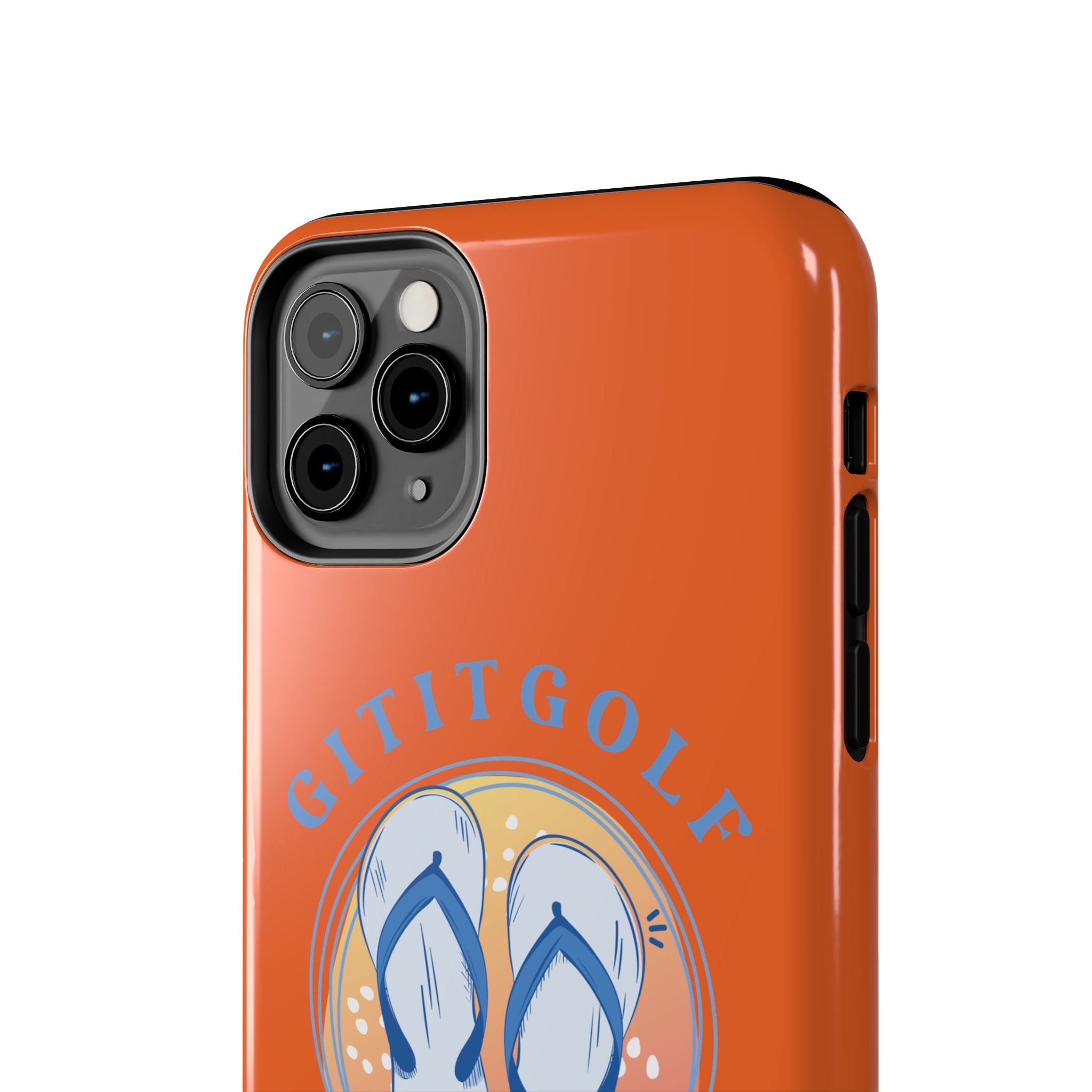 Tough Phone Case — GitItGolf 'Bout That Life Flip-Flop Design