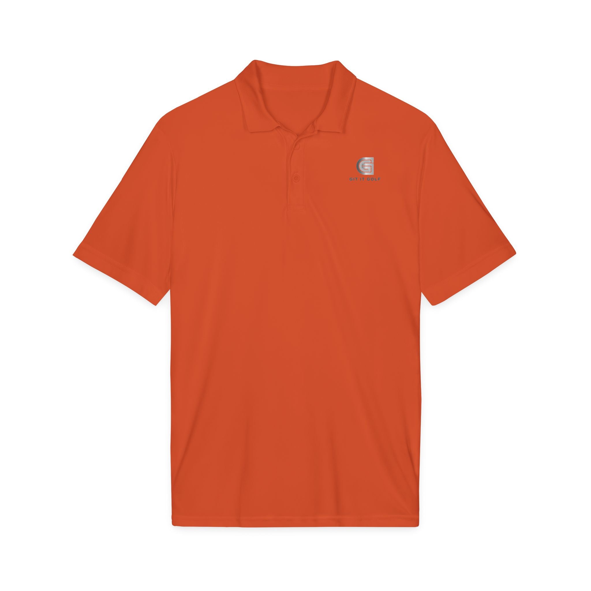 DTF Logo Polo — 'G' Crest with "GIT IT GOLF “Text