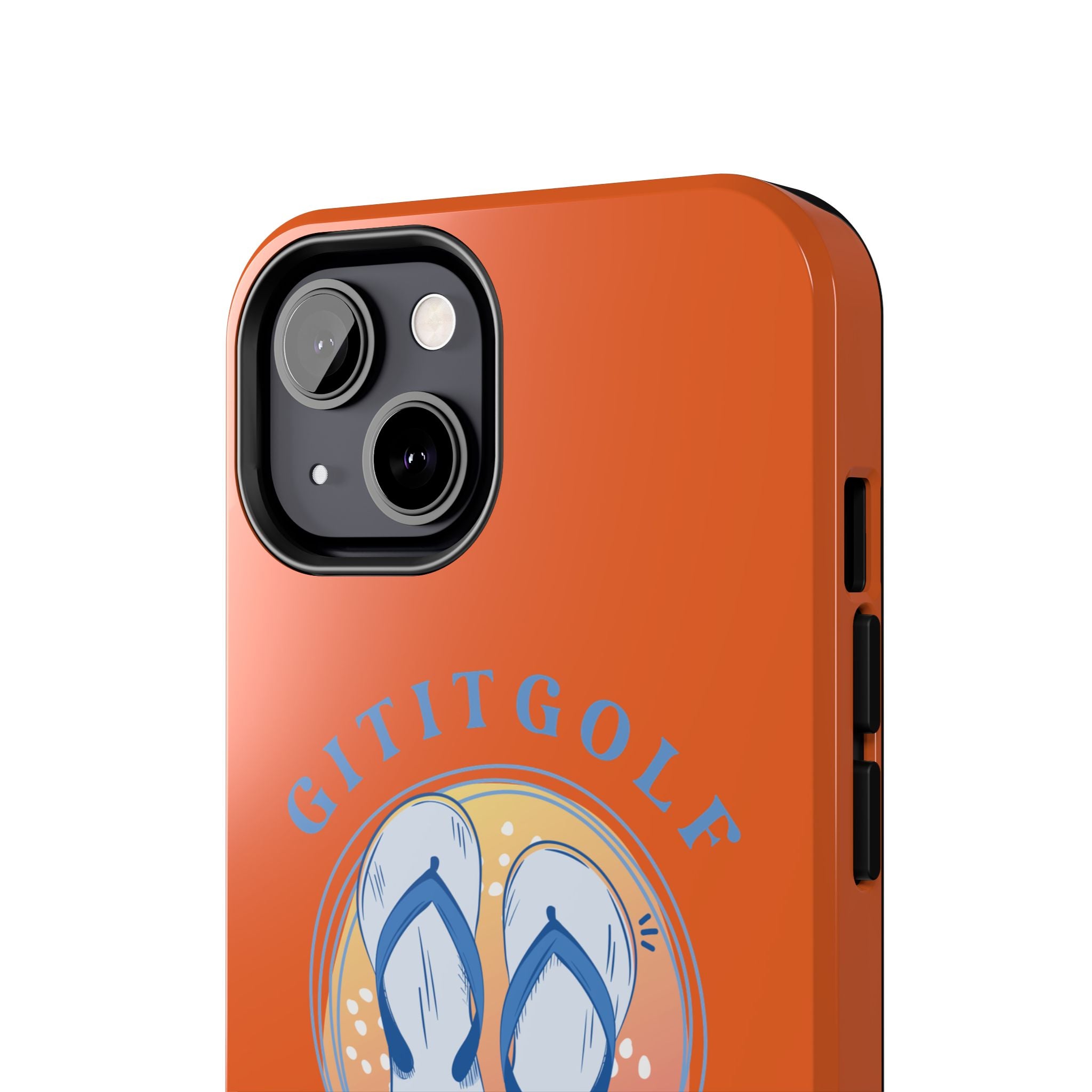 Tough Phone Case — GitItGolf 'Bout That Life Flip-Flop Design
