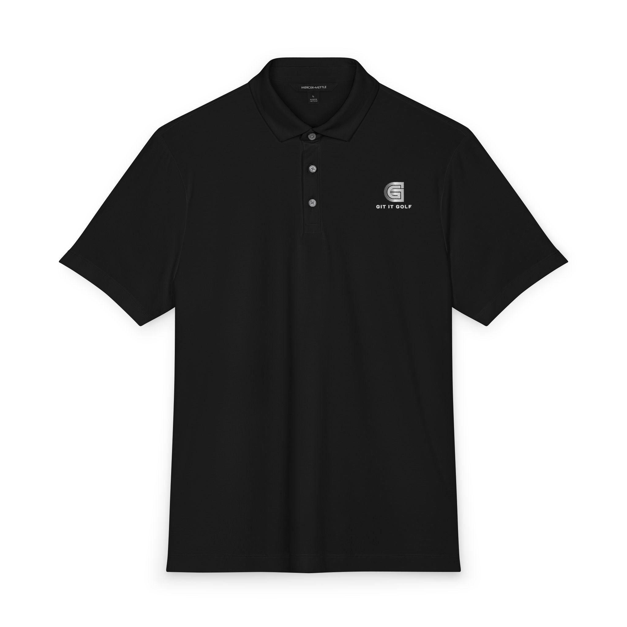 Men's Stretch Jersey Polo — Mercer+Mettle® Classic Performance Polo (Embroidered Chest)