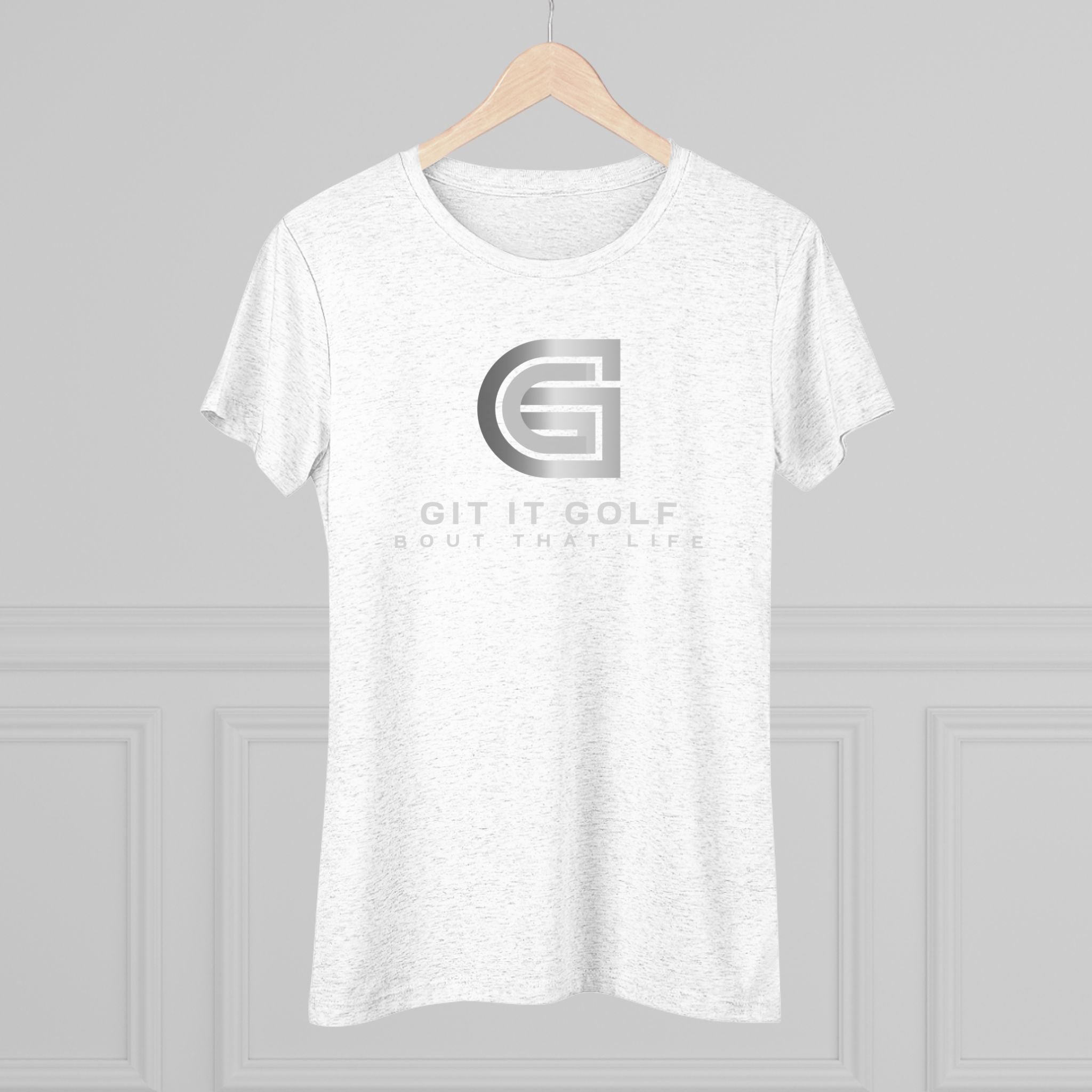 Women's Golf Triblend Tee - Perfect for Golf Lovers, Sports Events, Casual Wear, Gift for Her, Outdoor Activities