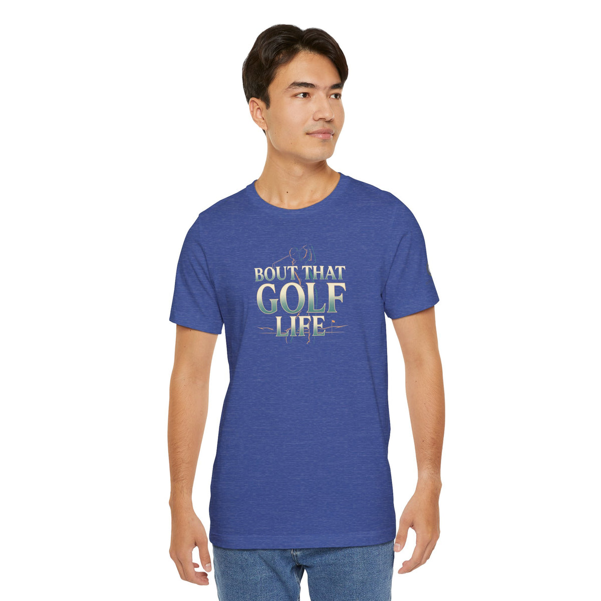 Golf Life T‑Shirt – 'Born and Made Golf Life' Casual Tee