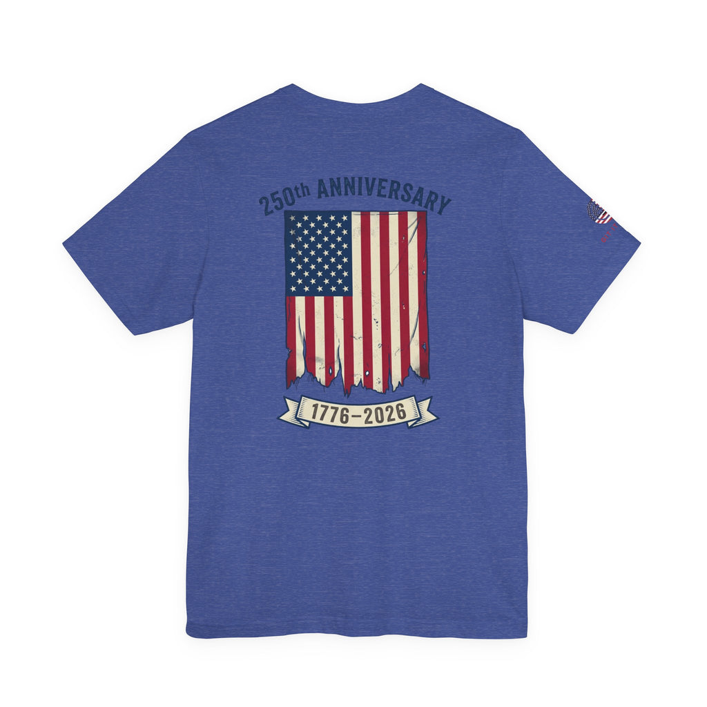 1776–2026 250th Anniversary Flag T-Shirt