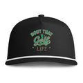 Golf Life Rope Cap — "Bout That Golf Life" Embroidered Sunwashed Hat