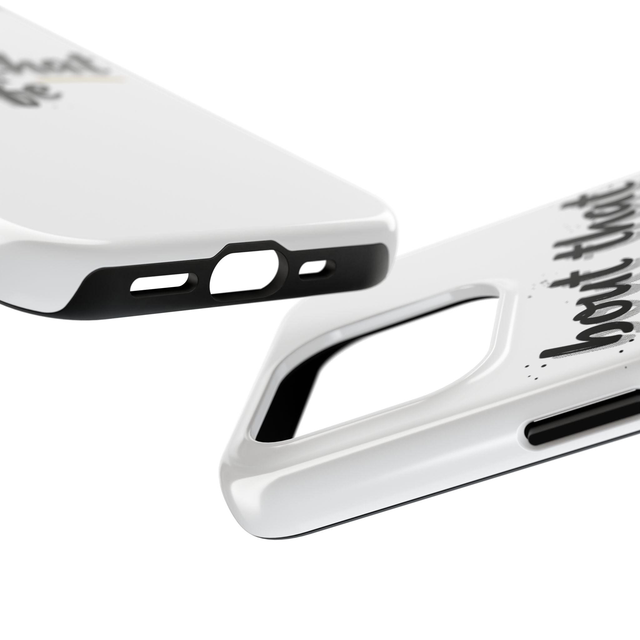 Phone Case — “bout that life” Minimal Protective Tough Case