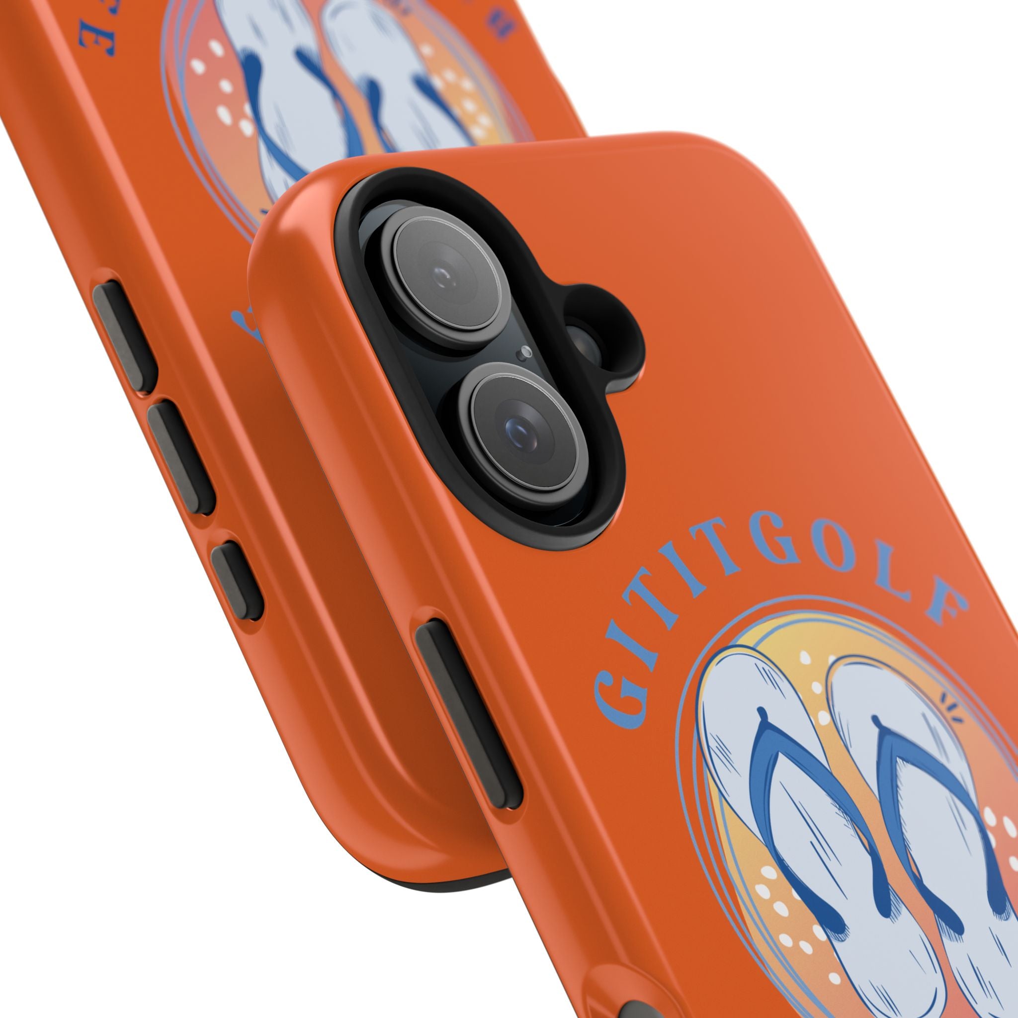 Tough Phone Case — GitItGolf 'Bout That Life Flip-Flop Design