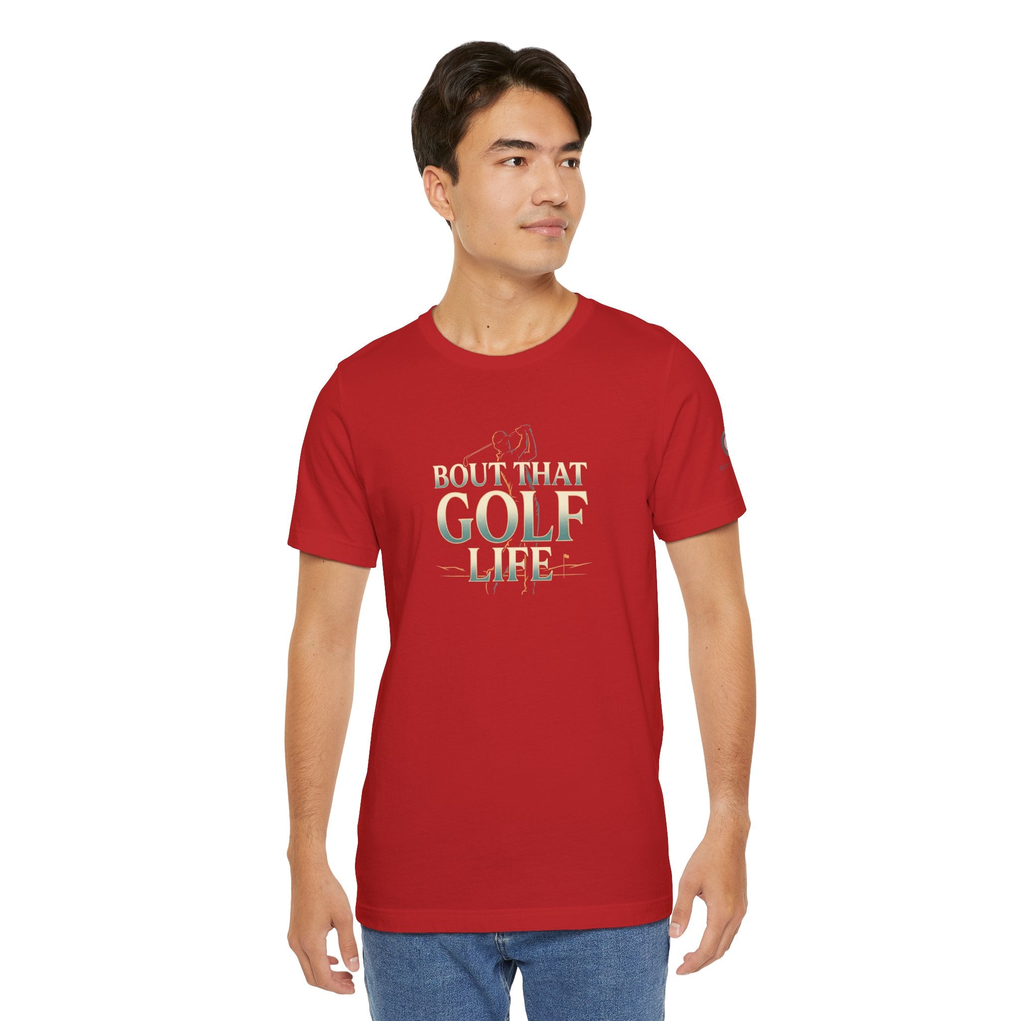 Golf Life T‑Shirt – 'Born and Made Golf Life' Casual Tee