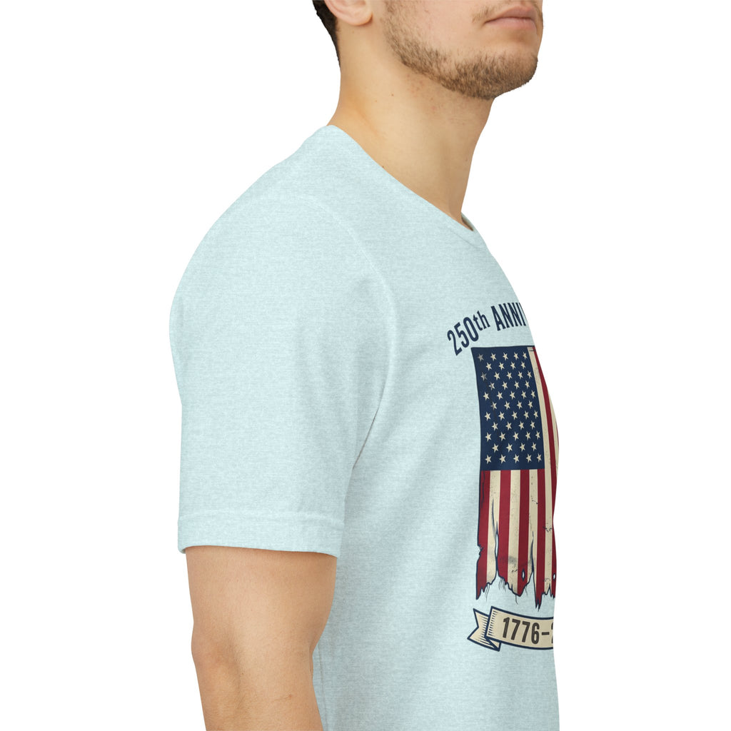 250th Anniversary American Flag Tee — 1776-2026 Bicentennial Patriotic T-Shirt