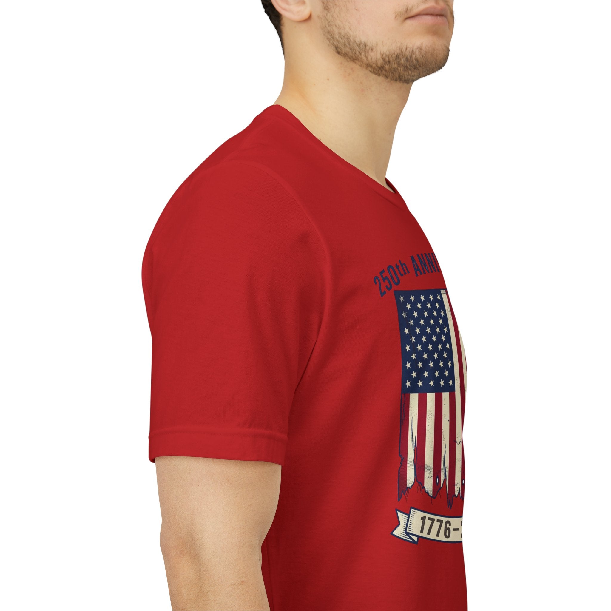 250th Anniversary American Flag Tee — 1776-2026 Bicentennial Patriotic T-Shirt
