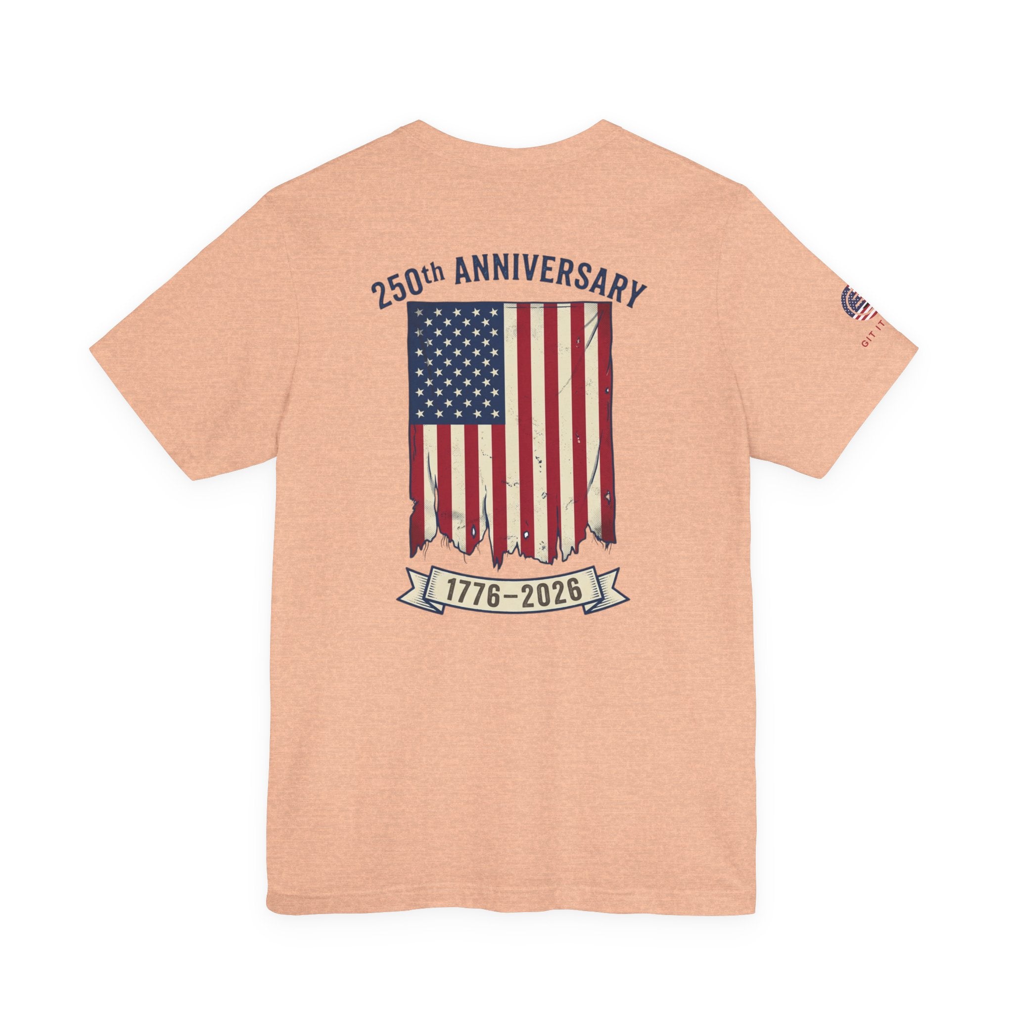 1776–2026 250th Anniversary Flag T-Shirt