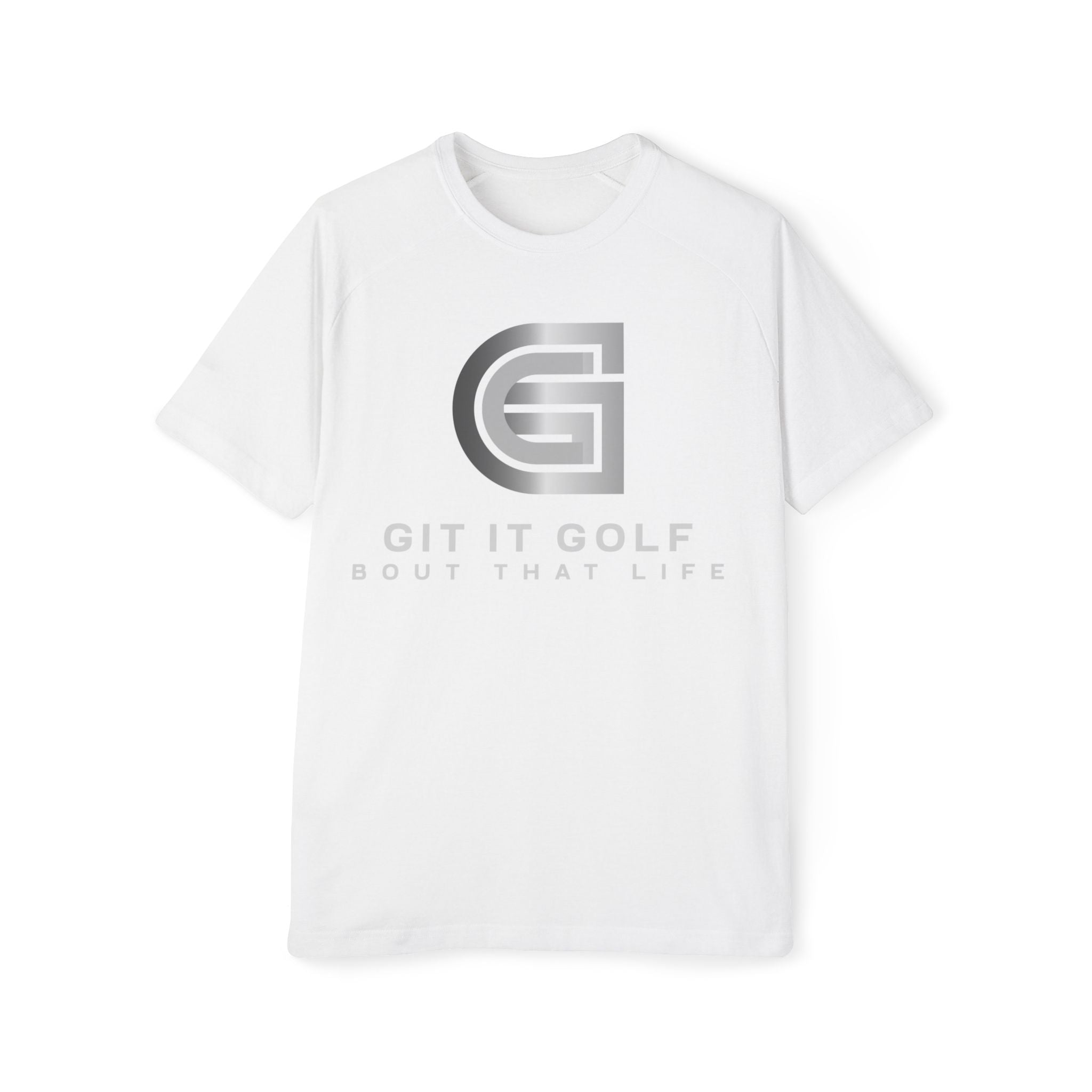Men's Golf Motivation Raglan T-Shirt - Git It Golf, Sports Apparel, Gift for Golfers, Casual Wear, Golf Life Tee