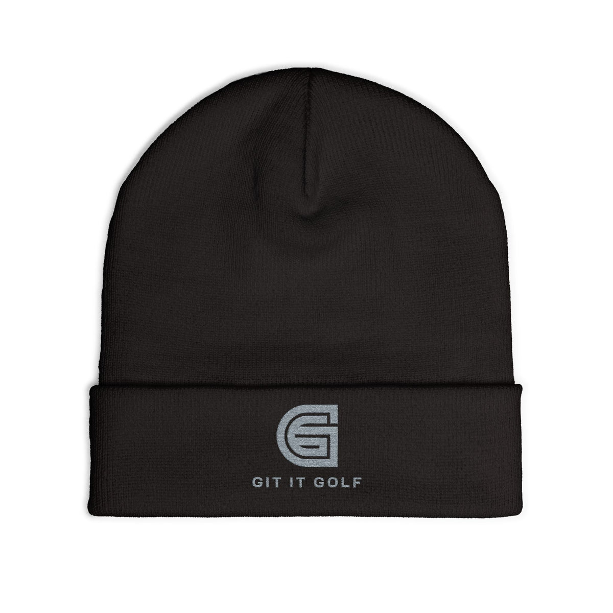 Embroidered Knit Beanie for Golf Lovers, Stylish Winter Hat, Unisex Beanie, Personalized Gift, Warm Headwear