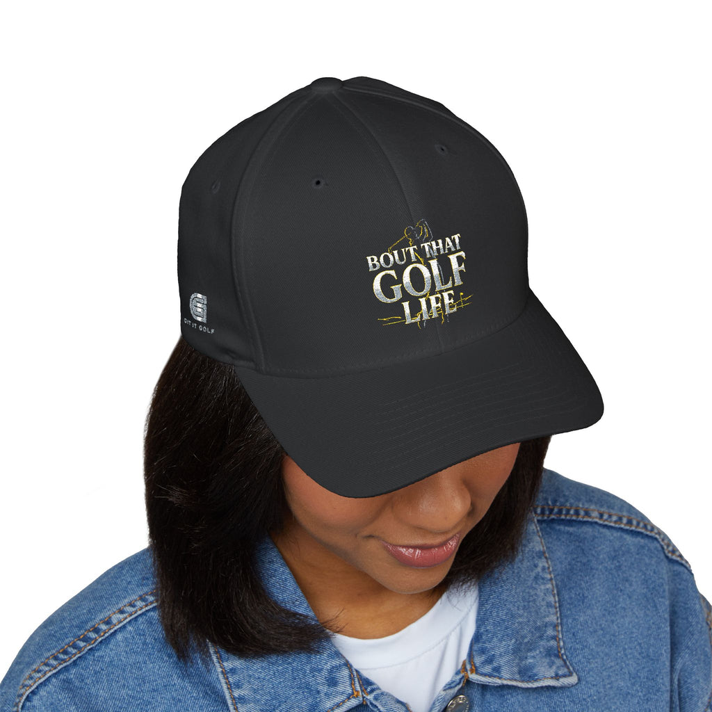 Embroidered 'bout that life' Baseball Cap