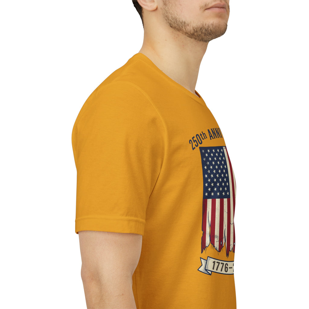 250th Anniversary American Flag Tee — 1776-2026 Bicentennial Patriotic T-Shirt