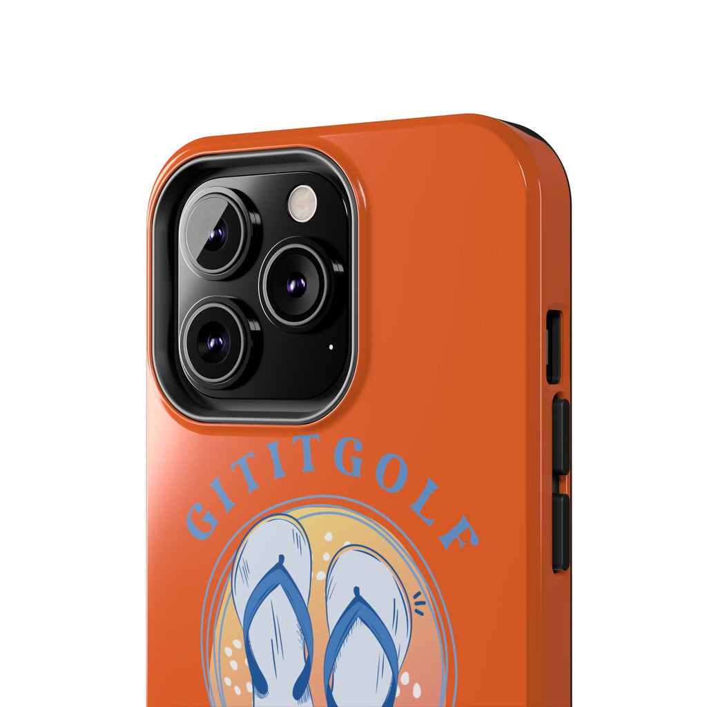 Tough Phone Case — GitItGolf 'Bout That Life Flip-Flop Design