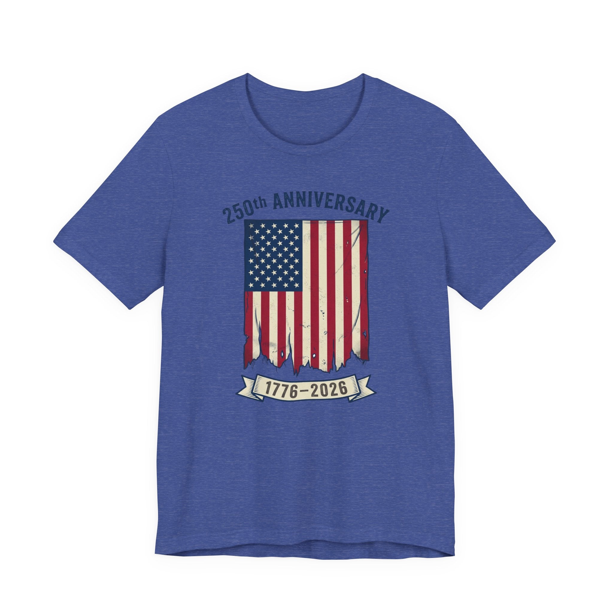250th Anniversary American Flag Tee — 1776-2026 Bicentennial Patriotic T-Shirt