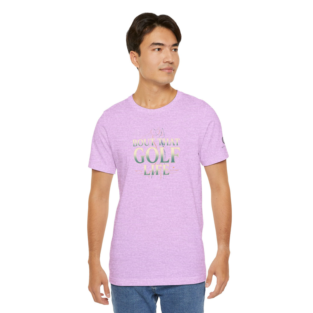 Golf Life T‑Shirt – 'Born and Made Golf Life' Casual Tee