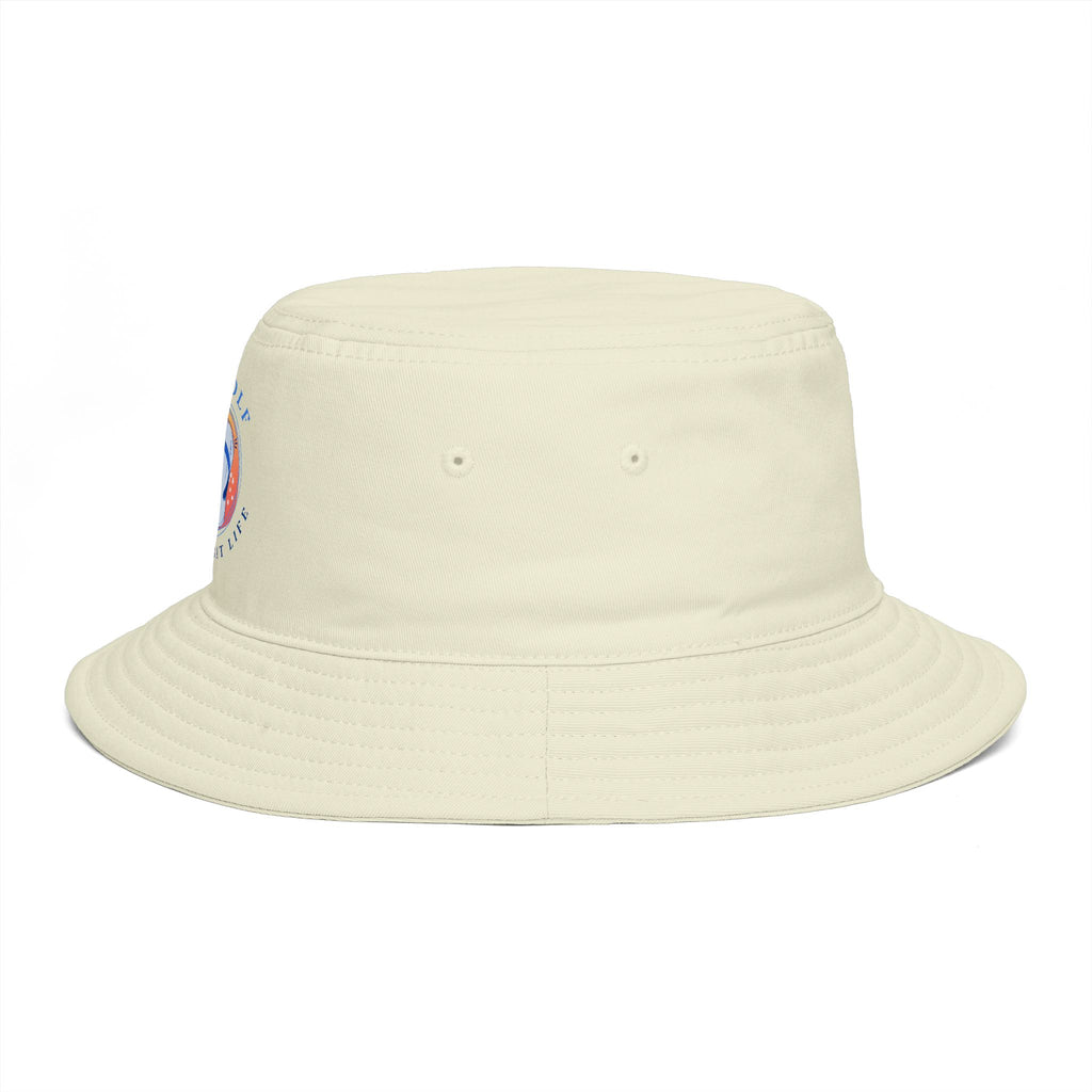 Bucket Hat — 'Gittigolf' Flip-Flop Logo Sun Bucket Hat