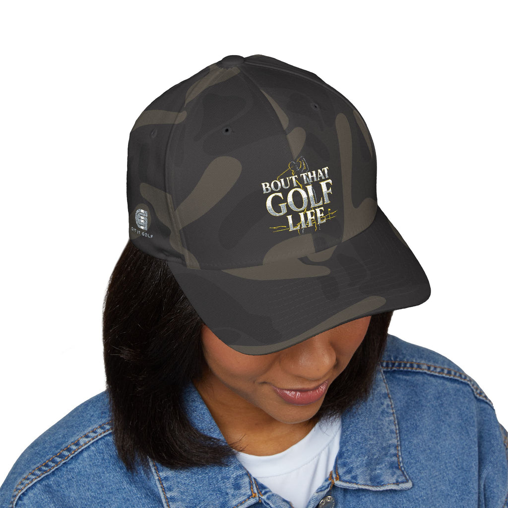 Embroidered 'bout that life' Baseball Cap