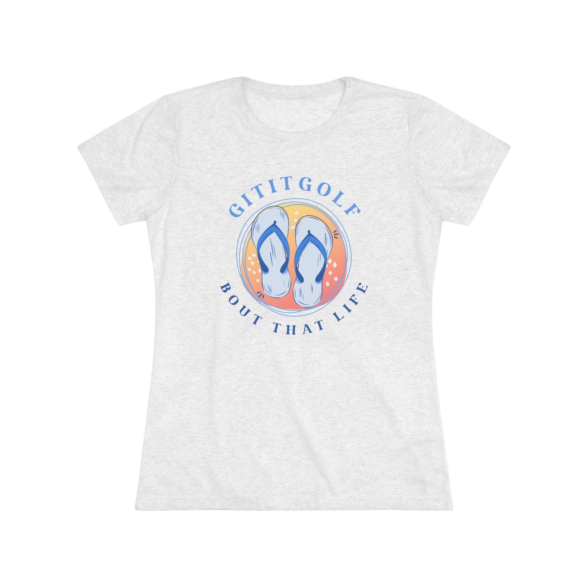 Golf-Inspired Women's Triblend Tee - Perfect for Golf Lovers, Casual Wear, Summer Outings, Gifts, and Celebration Days