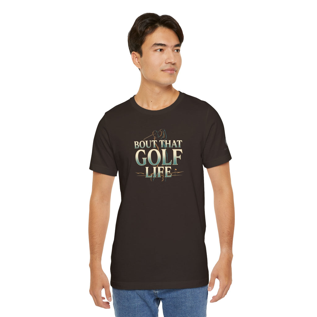 Golf Life T‑Shirt – 'Born and Made Golf Life' Casual Tee