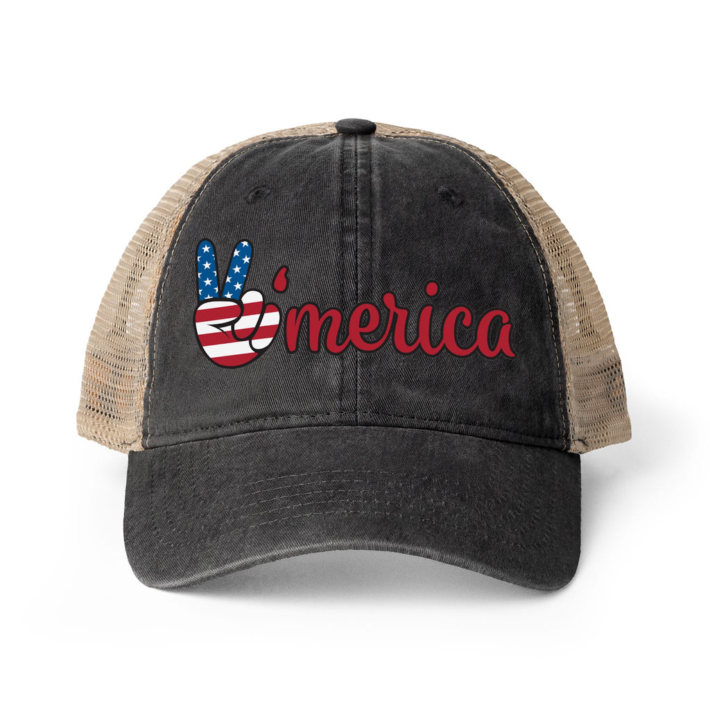 Women's Washed Mesh-Back Cap