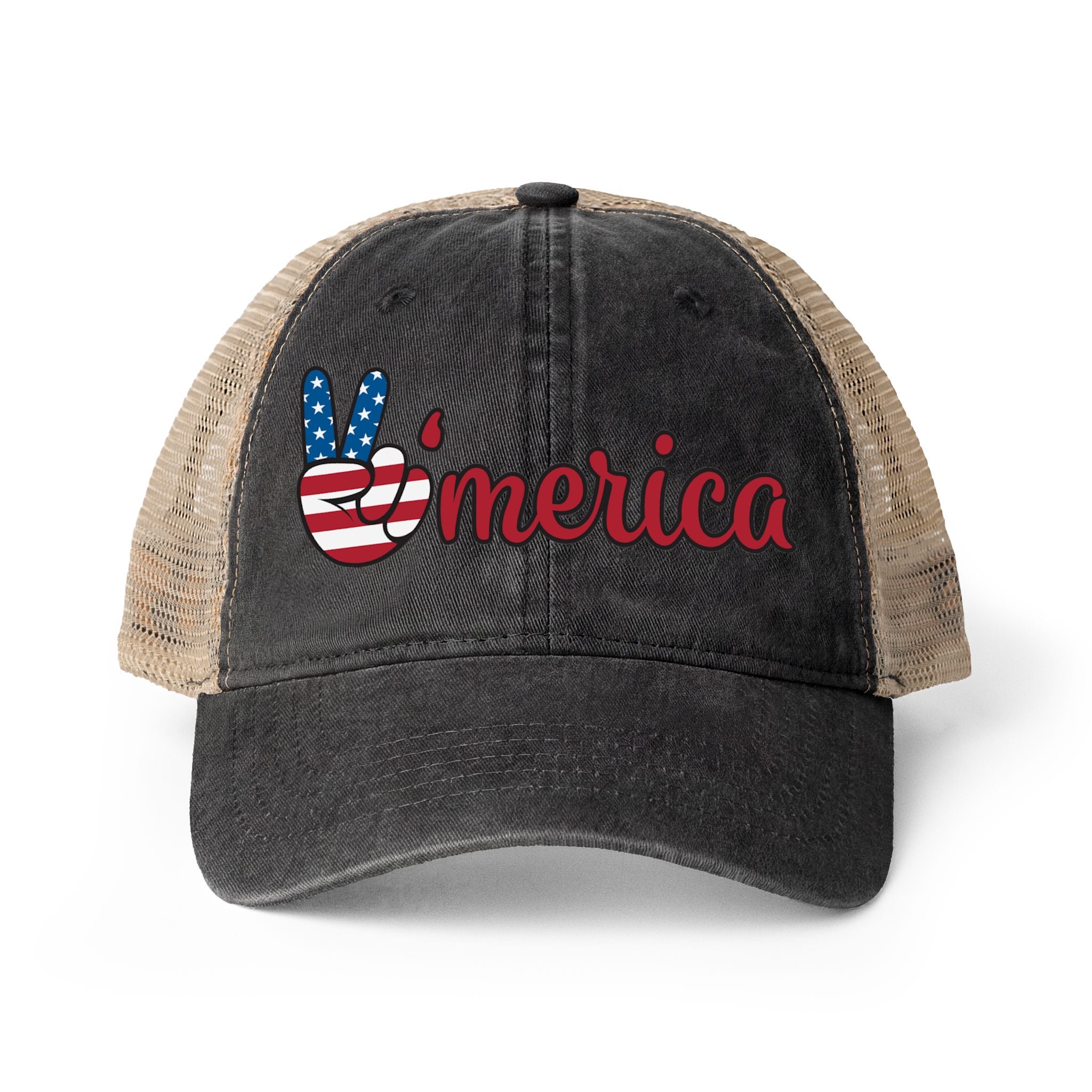 Women's Washed Mesh-Back Cap