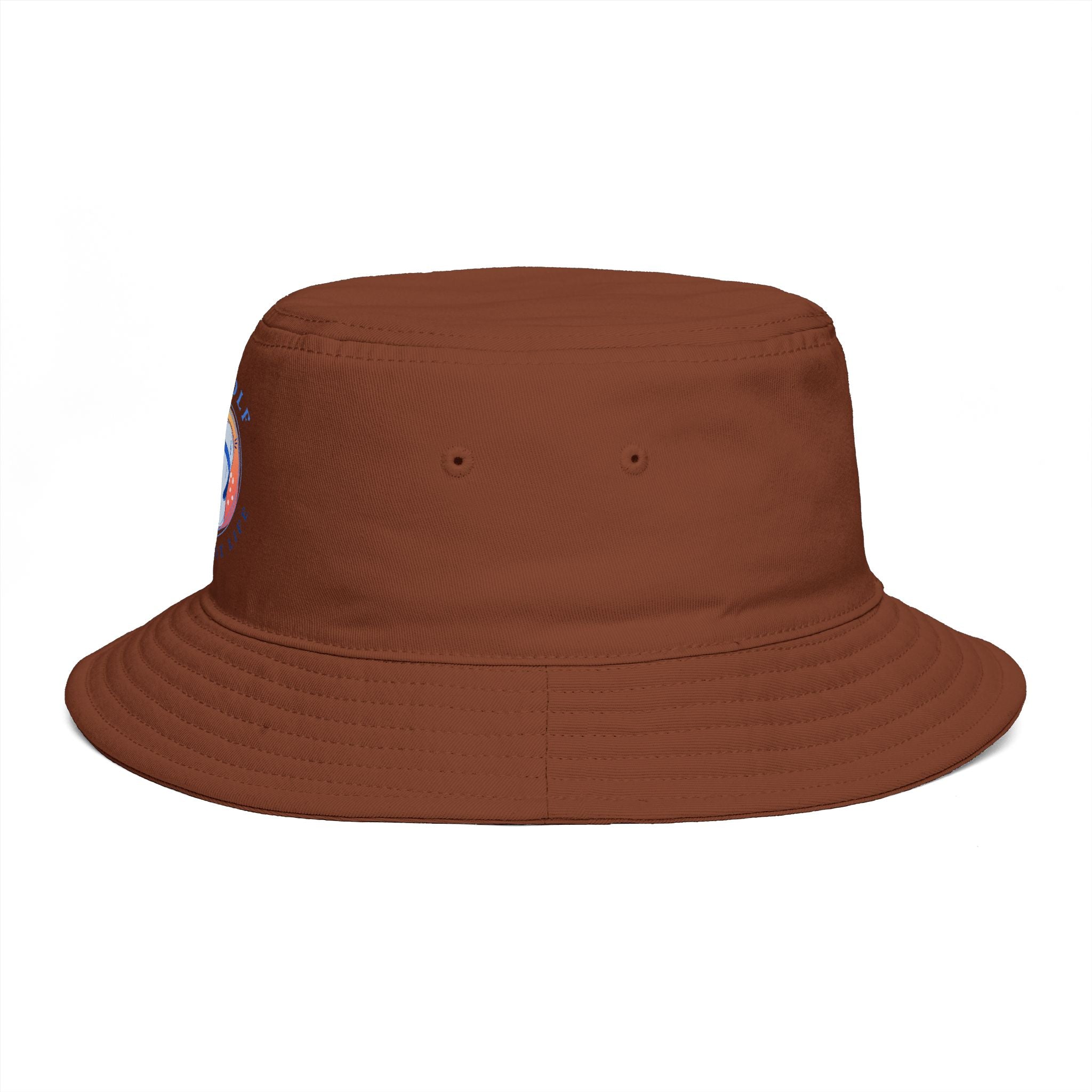 Bucket Hat — 'Gittigolf' Flip-Flop Logo Sun Bucket Hat