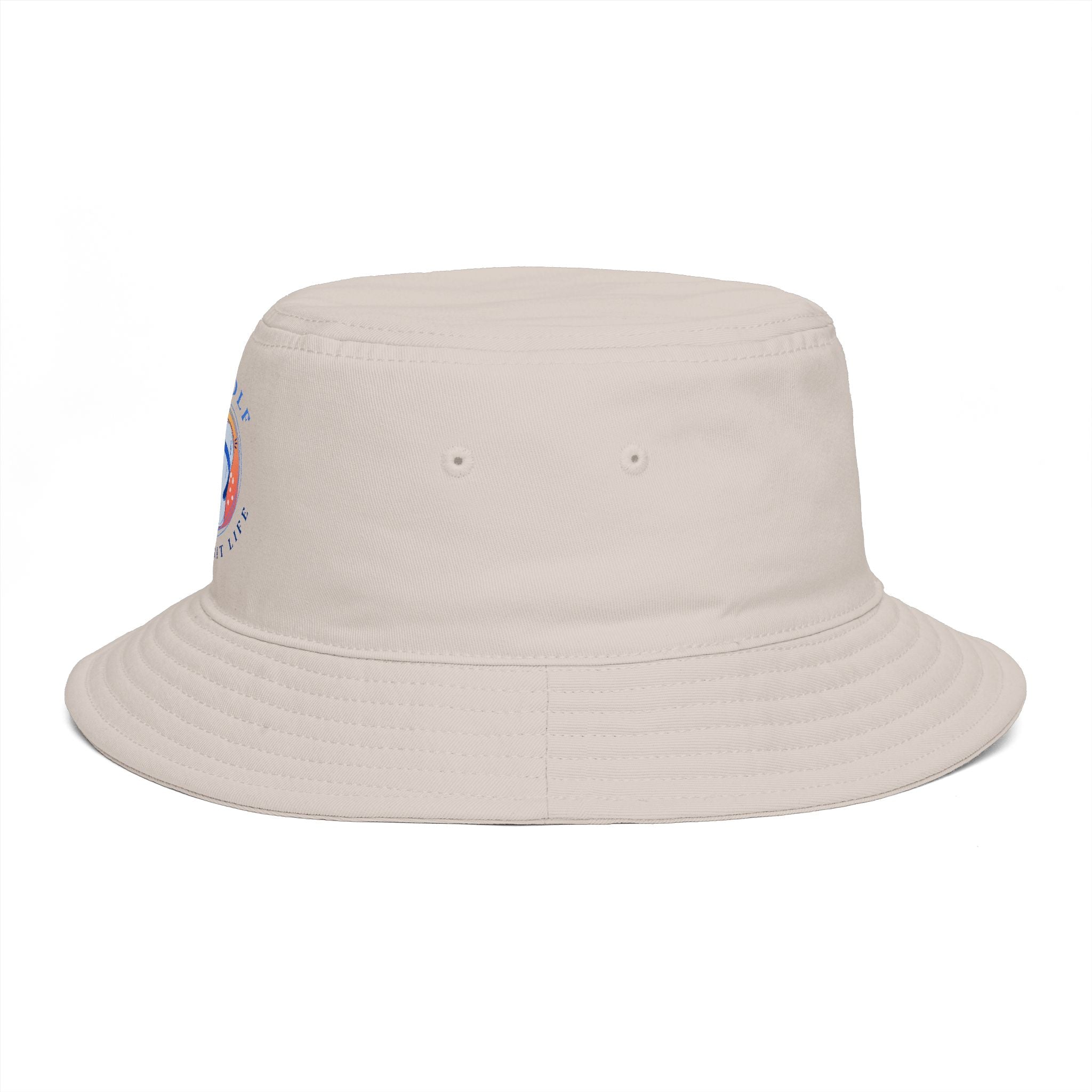 Bucket Hat — 'Gittigolf' Flip-Flop Logo Sun Bucket Hat