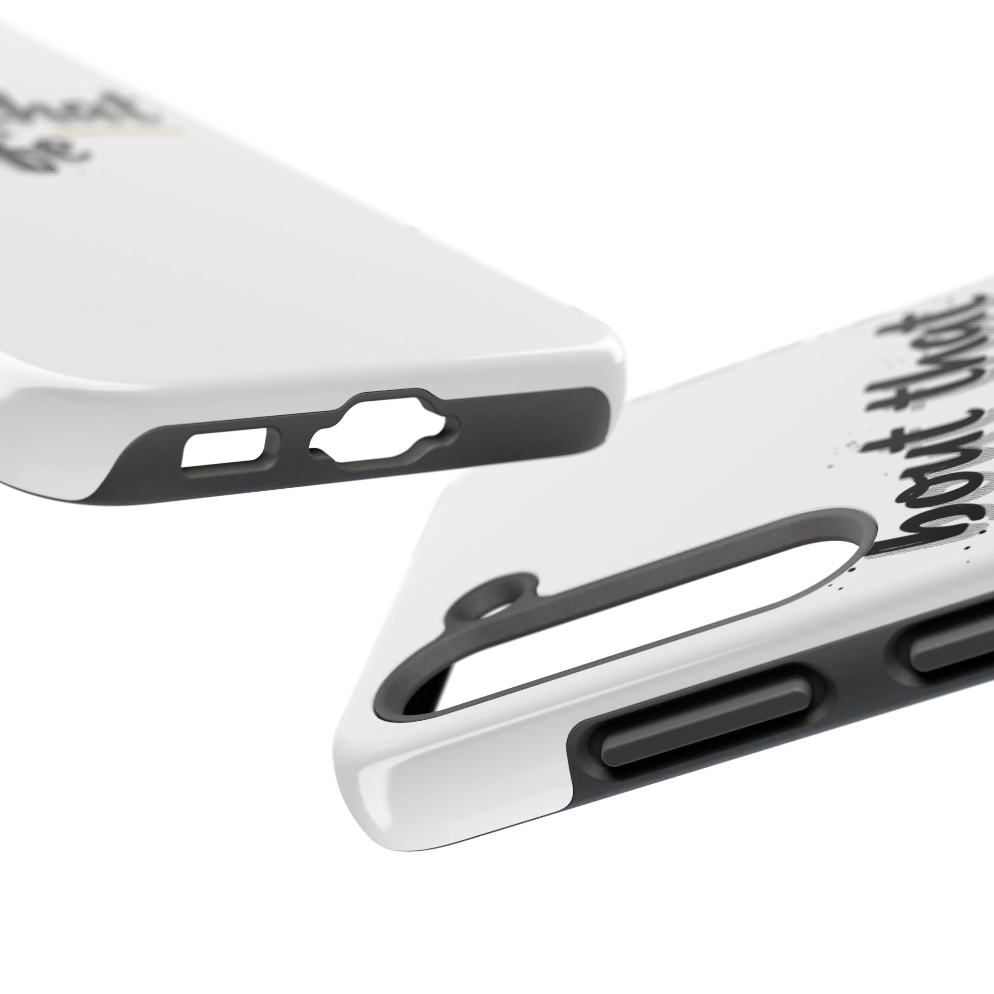 Phone Case — “bout that life” Minimal Protective Tough Case