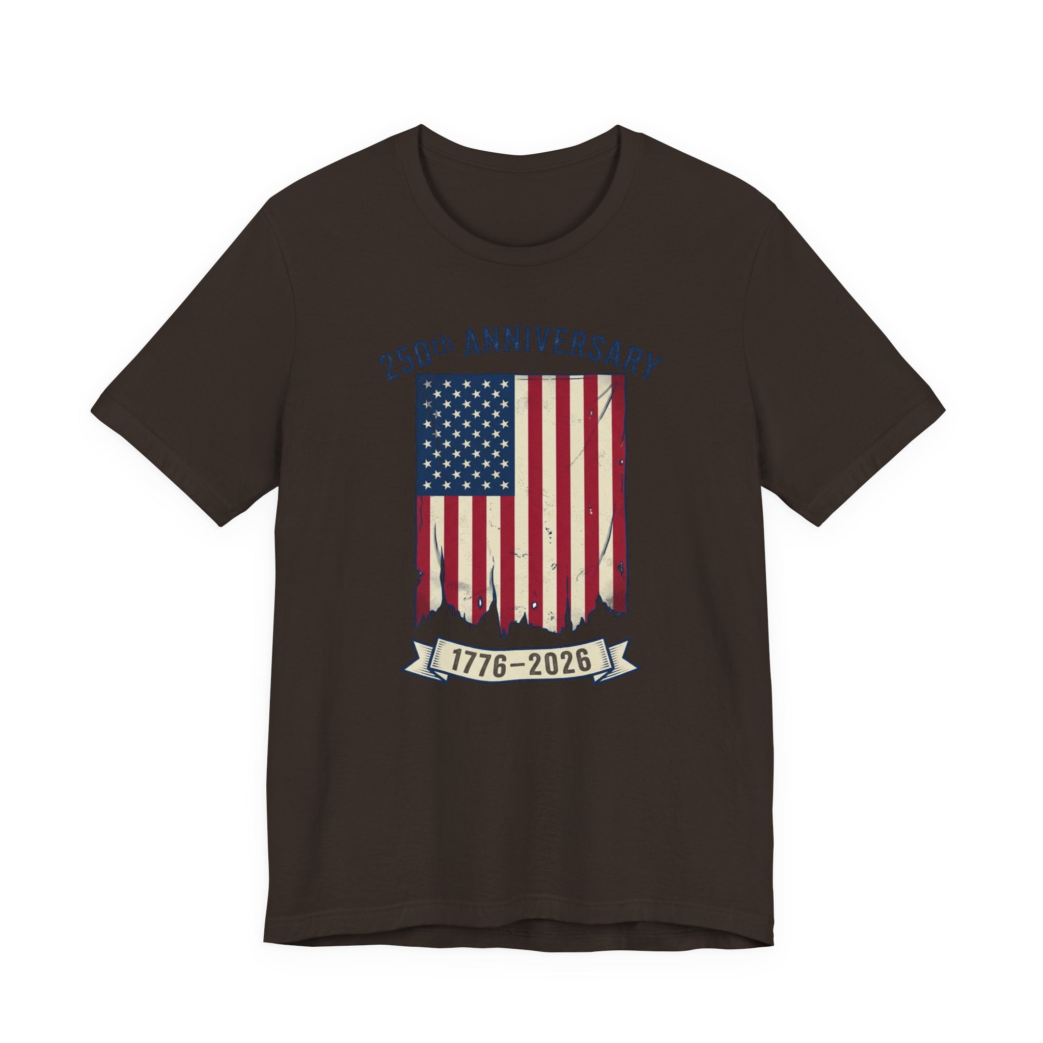 250th Anniversary American Flag Tee — 1776-2026 Bicentennial Patriotic T-Shirt