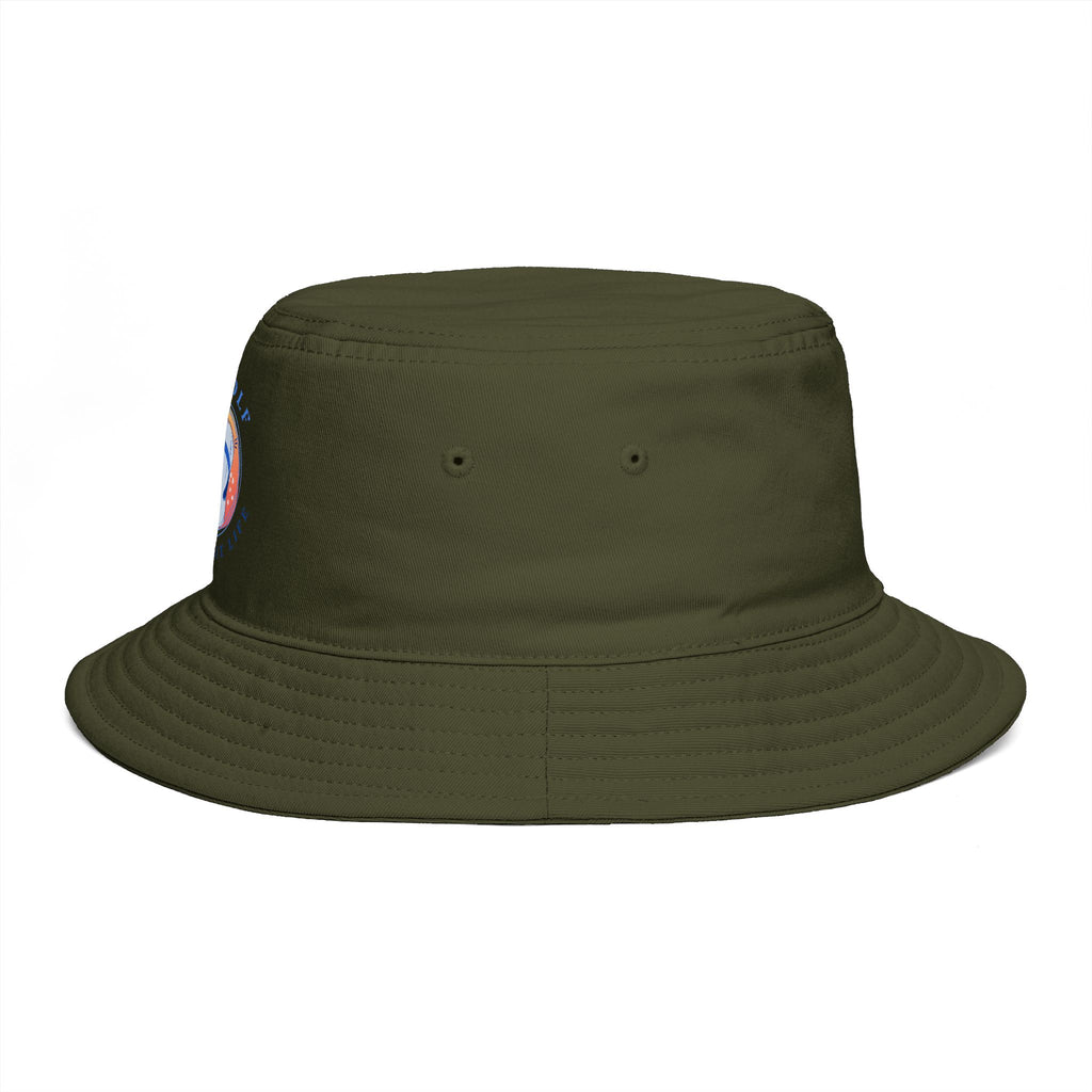 Bucket Hat — 'Gittigolf' Flip-Flop Logo Sun Bucket Hat