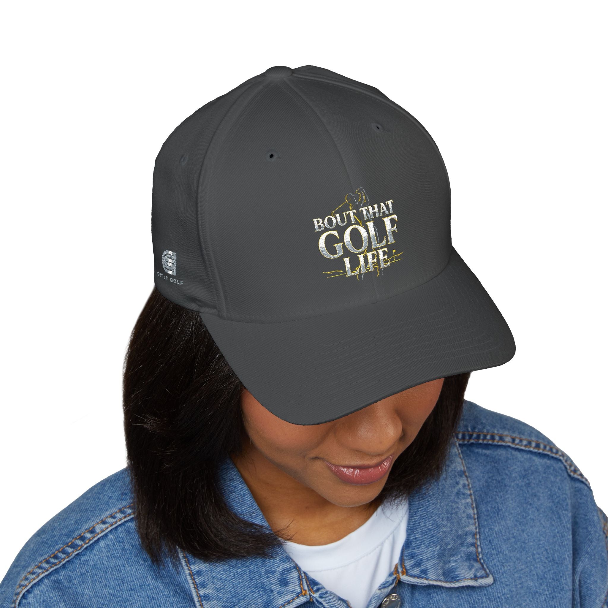 Embroidered 'bout that life' Baseball Cap