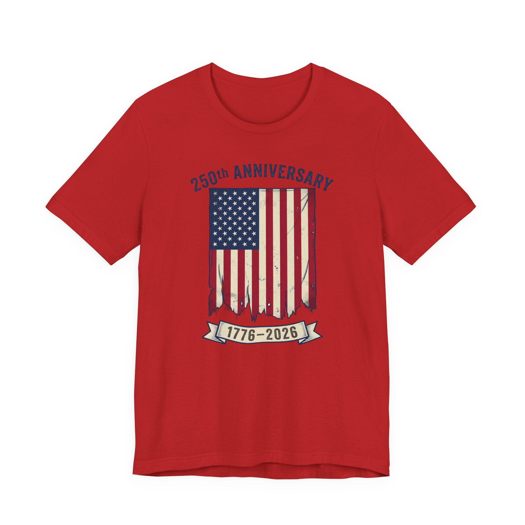 250th Anniversary American Flag Tee — 1776-2026 Bicentennial Patriotic T-Shirt