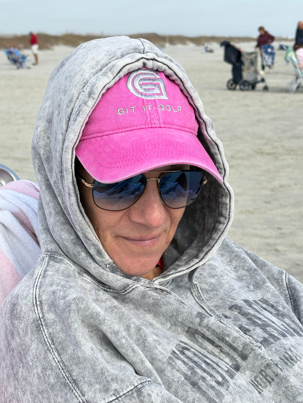 Women's Pigment-Dyed Cap with Fashion Undervisor (Embroidery)