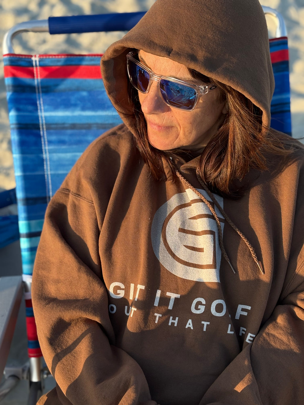 Golfing Lifestyle Hoodie, Unisex EcoSmart Pullover Sweatshirt, Casual Wear, Gift for Golf Lovers, Golf Apparel, Comfortable Sweatshirt