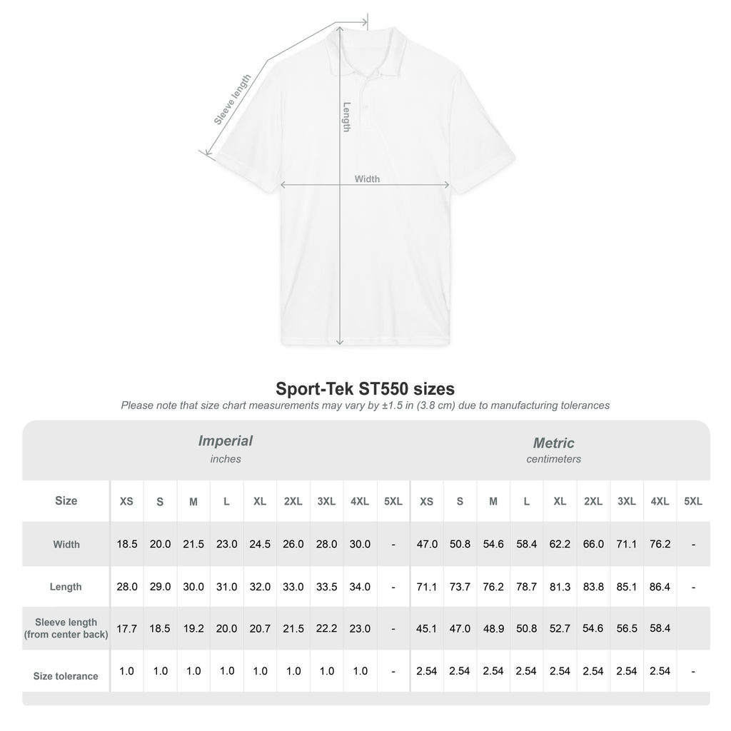 DTF Logo Polo — 'G' Crest with "GIT IT GOLF “Text