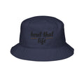 Bout That Life Embroidered Bucket Hat — Casual Summer Streetwear