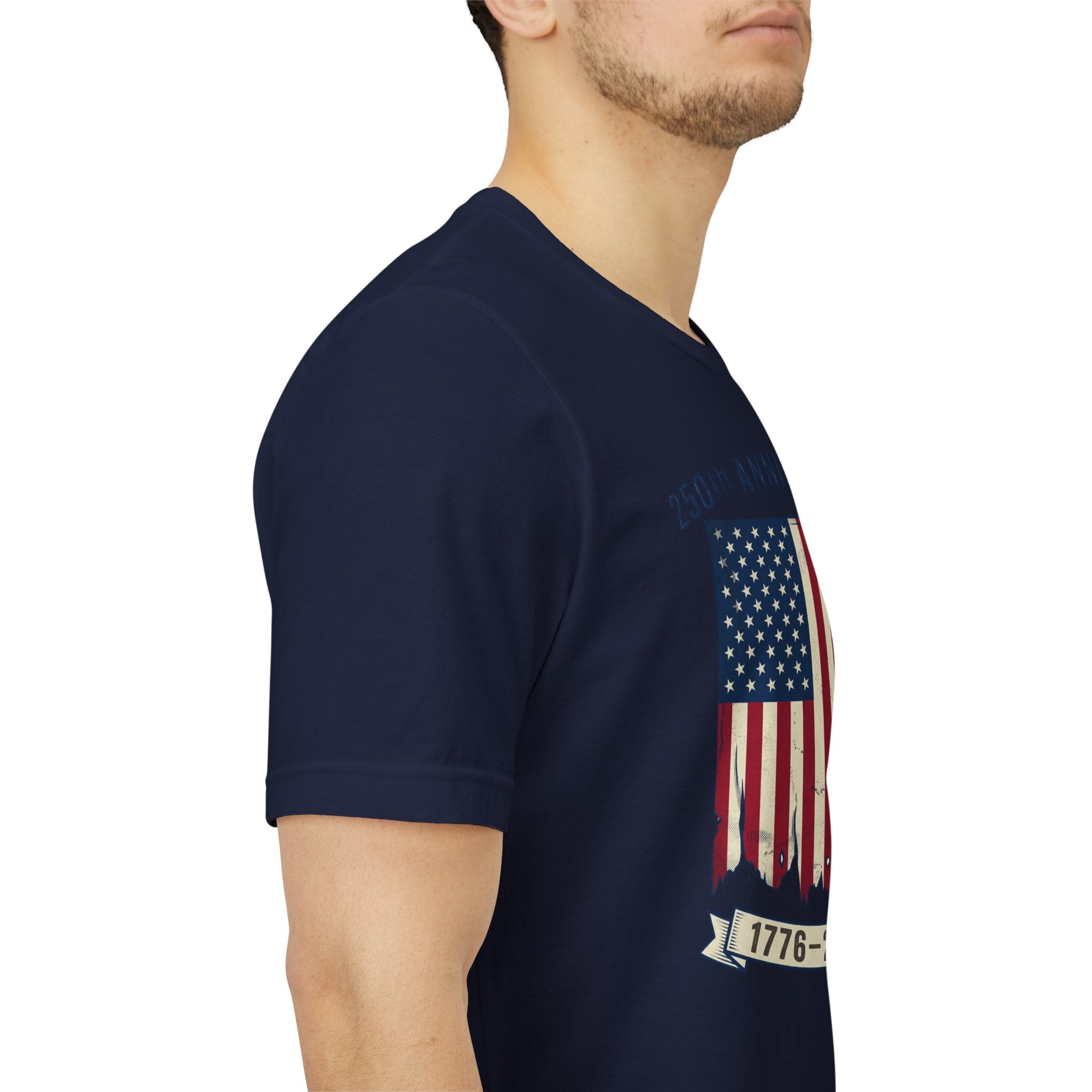 250th Anniversary American Flag Tee — 1776-2026 Bicentennial Patriotic T-Shirt