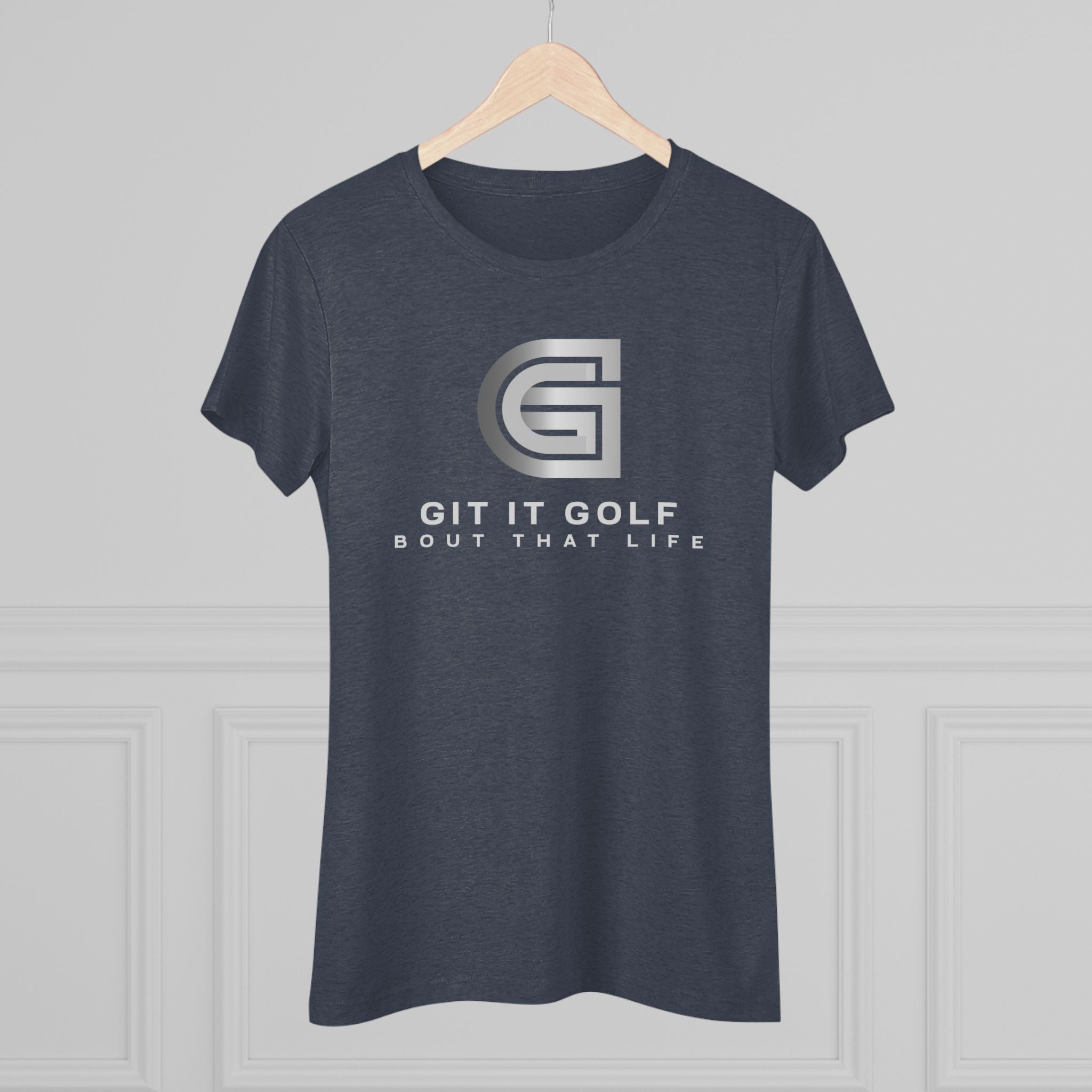 Women's Golf Triblend Tee - Perfect for Golf Lovers, Sports Events, Casual Wear, Gift for Her, Outdoor Activities
