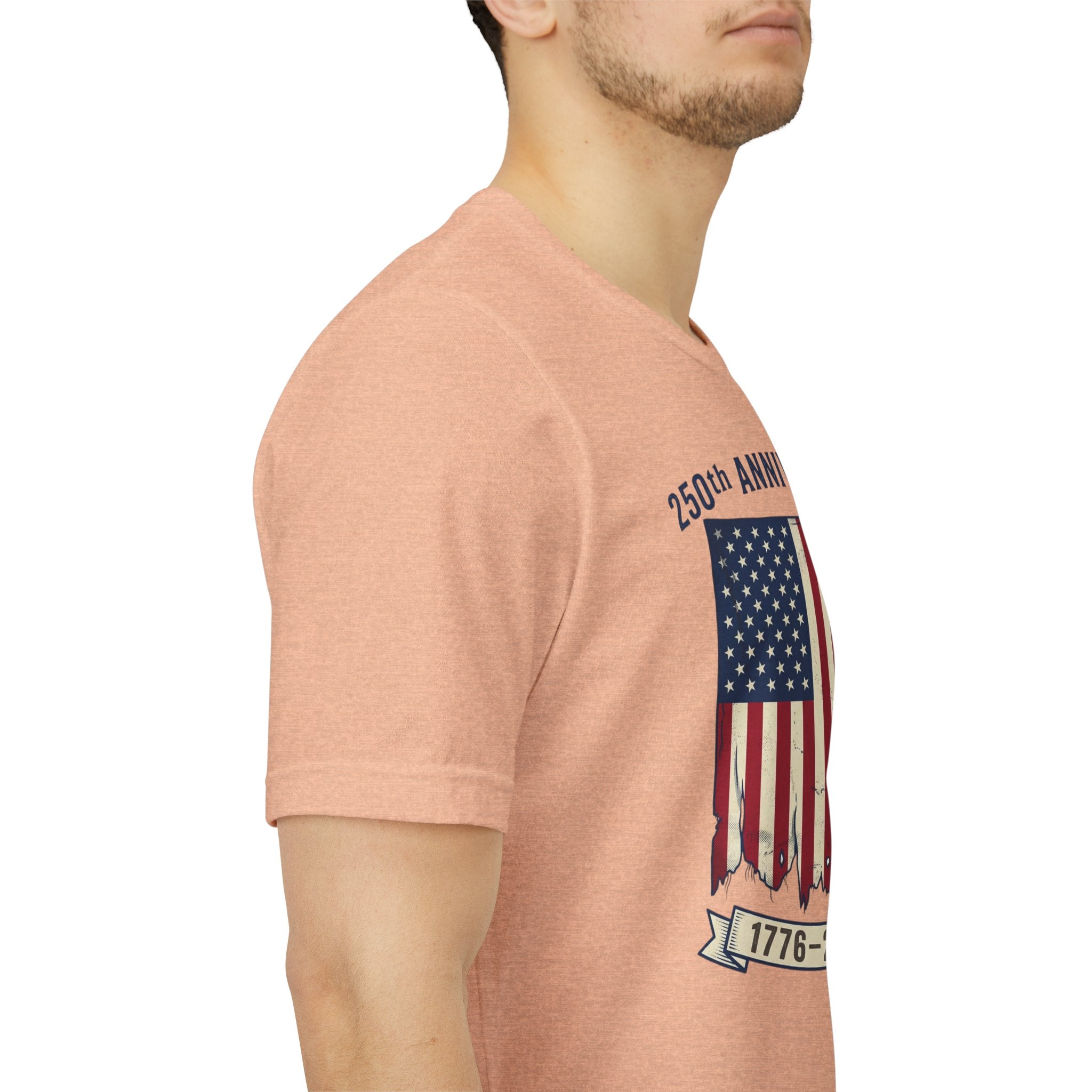 250th Anniversary American Flag Tee — 1776-2026 Bicentennial Patriotic T-Shirt
