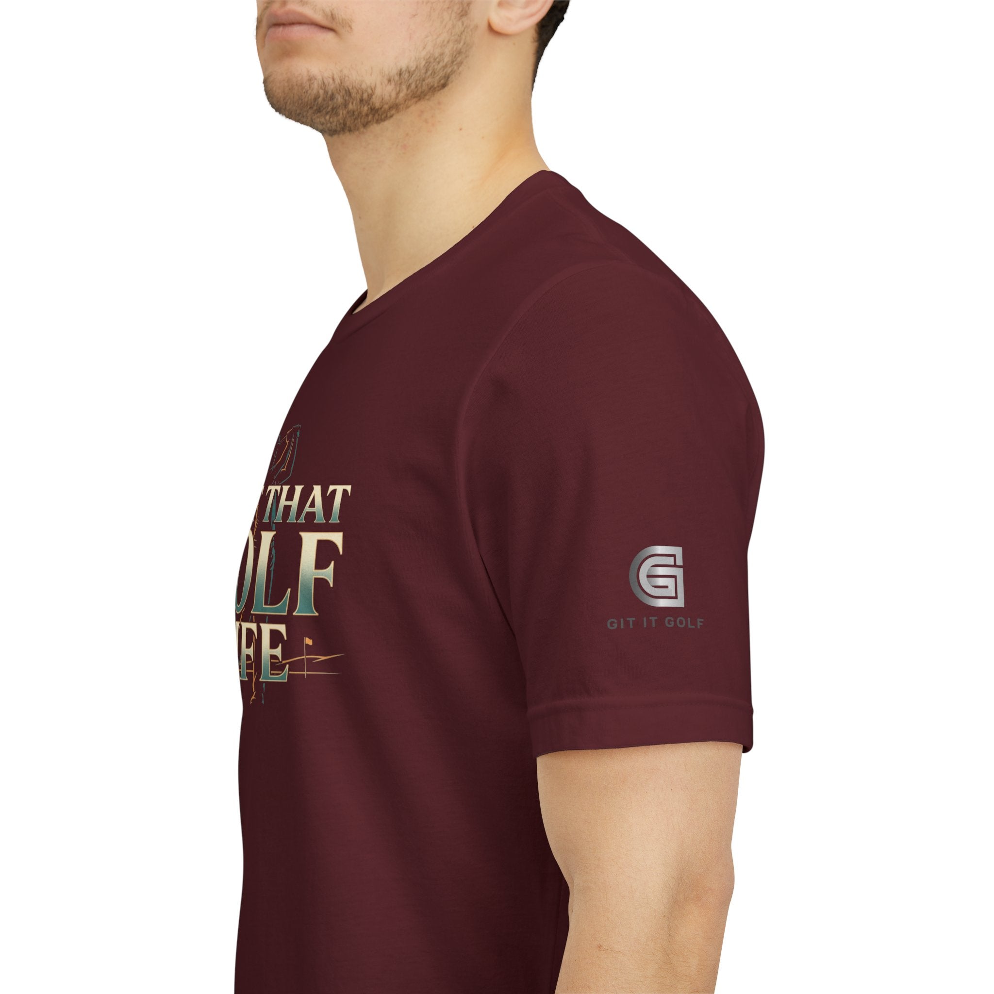 Golf Life T‑Shirt – 'Born and Made Golf Life' Casual Tee