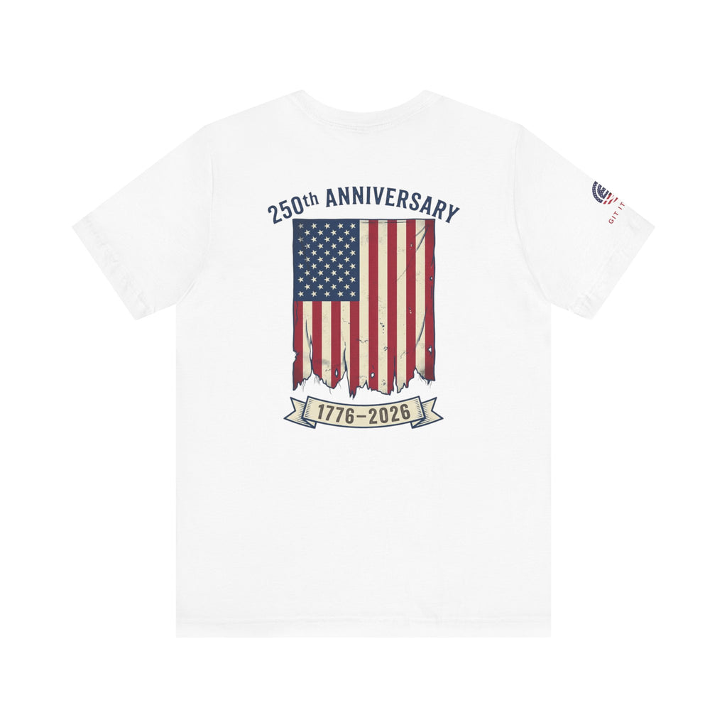 1776–2026 250th Anniversary Flag T-Shirt