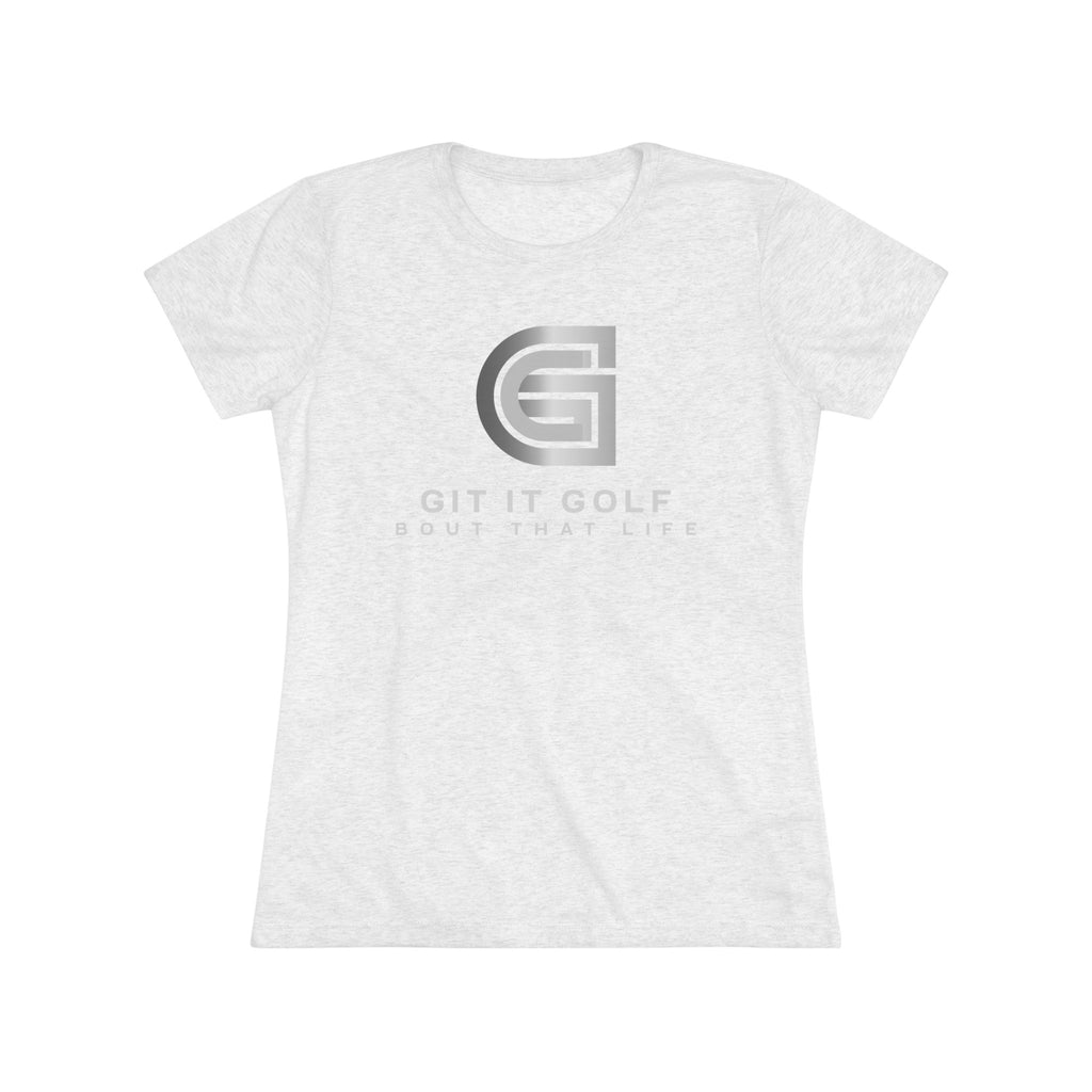 Women's Golf Triblend Tee - Perfect for Golf Lovers, Sports Events, Casual Wear, Gift for Her, Outdoor Activities