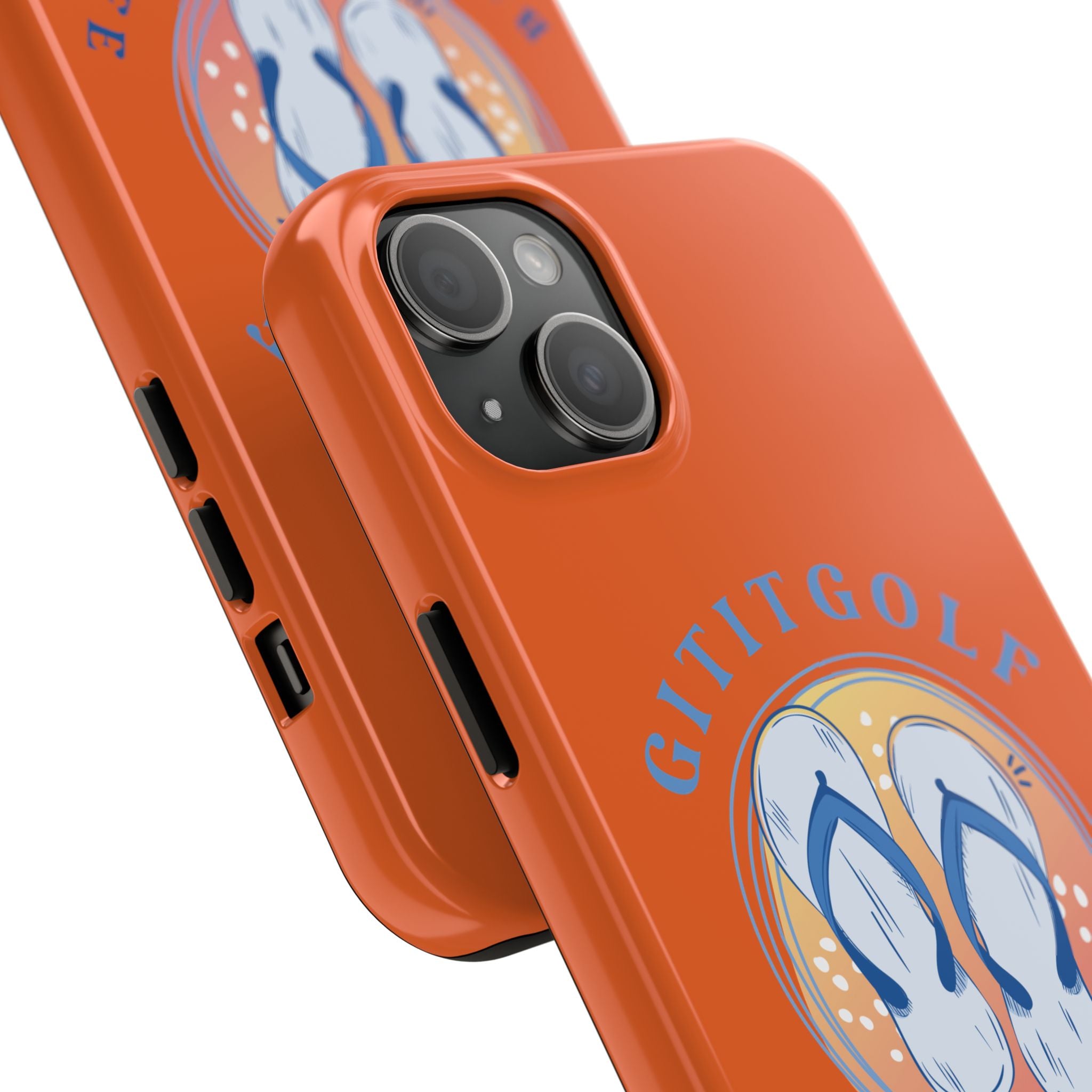 Tough Phone Case — GitItGolf 'Bout That Life Flip-Flop Design